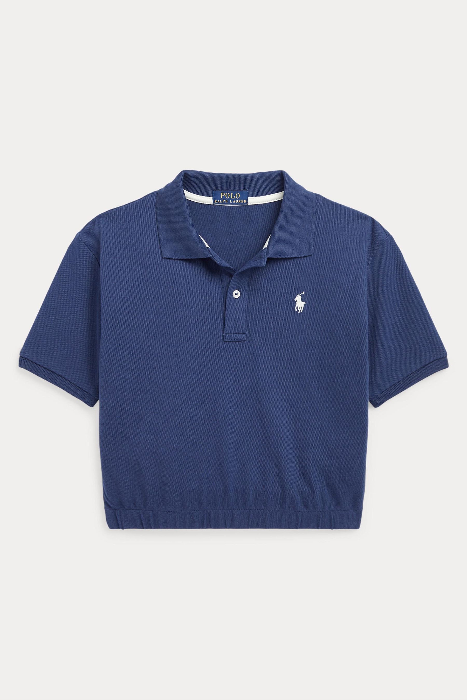 Ralph lauren cropped polo deals