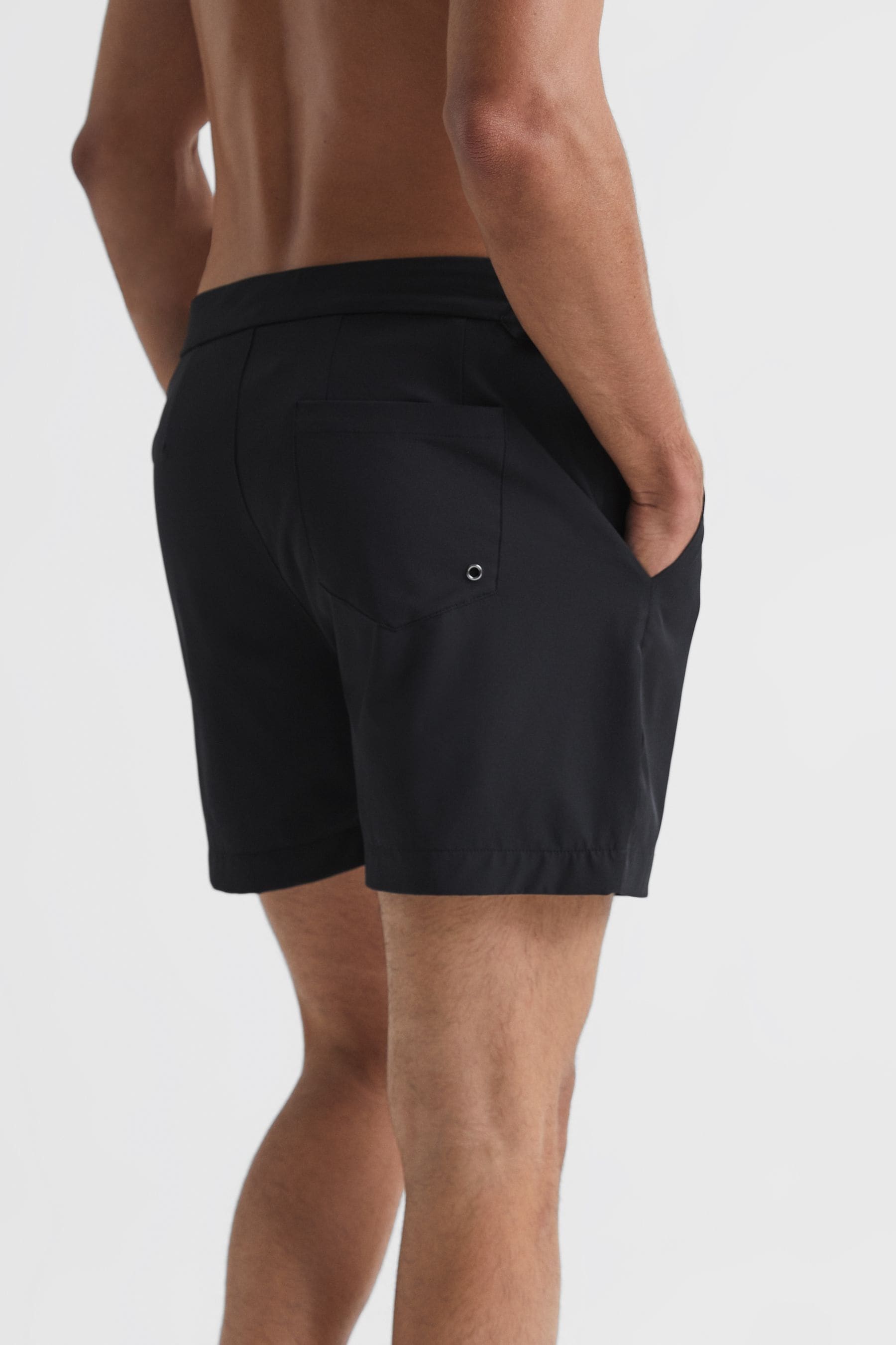 Swim shorts with side adjusters cheap