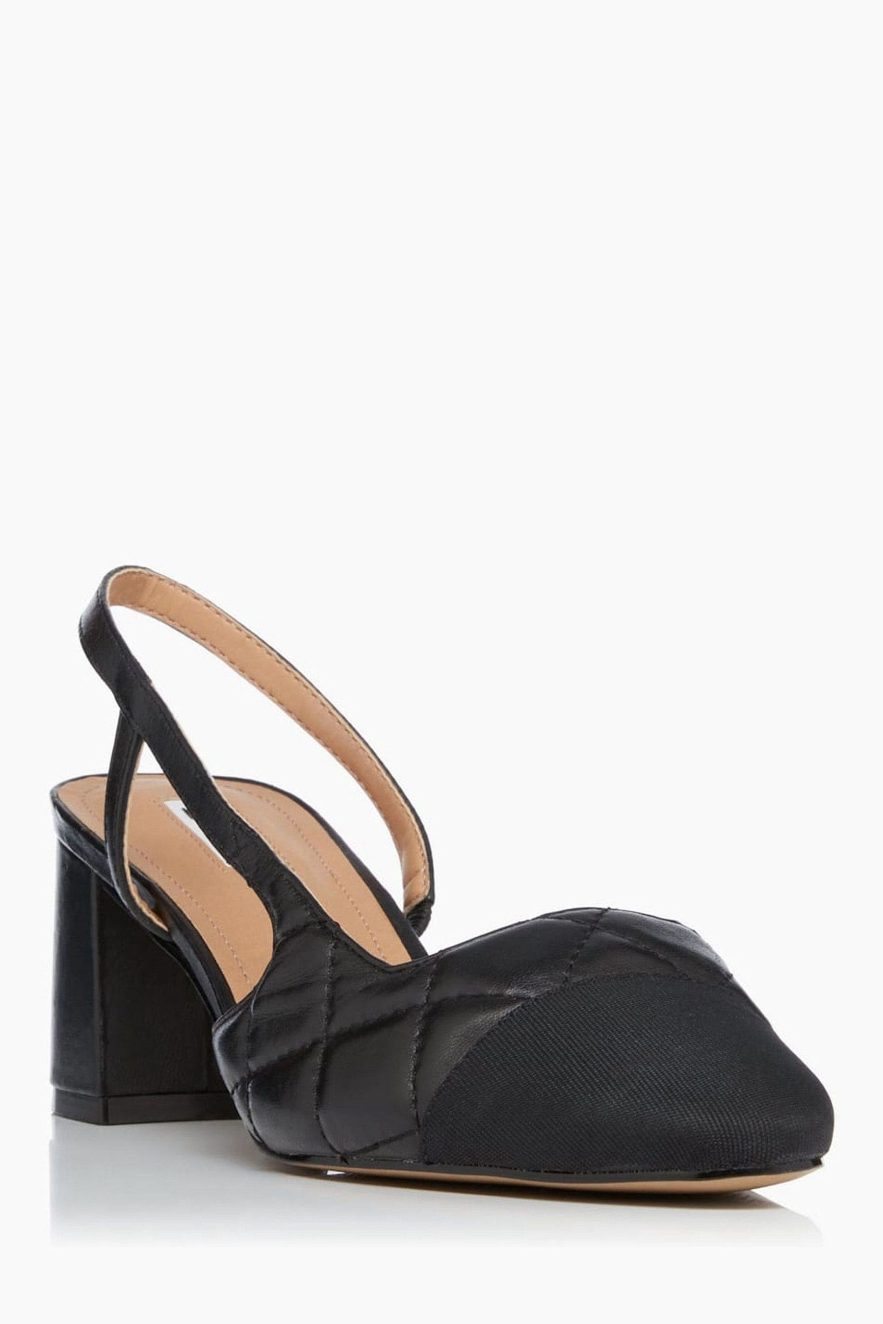 Dune black slingback shoes hot sale