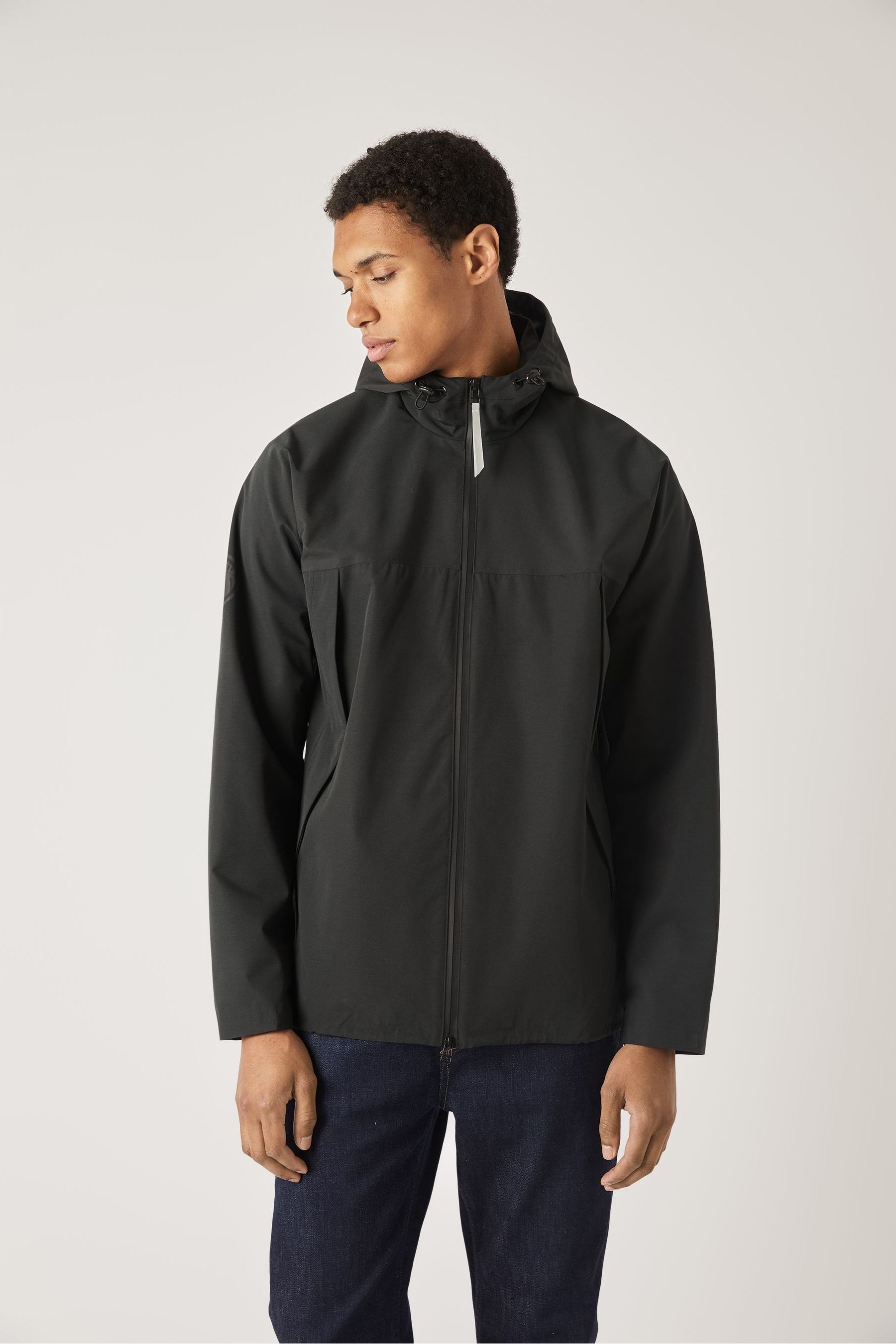 Pretty green waterproof hooded jacket hotsell