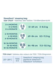 Halo White SleepSack 0.5 TOG Sleeping Bag - Image 8 of 8