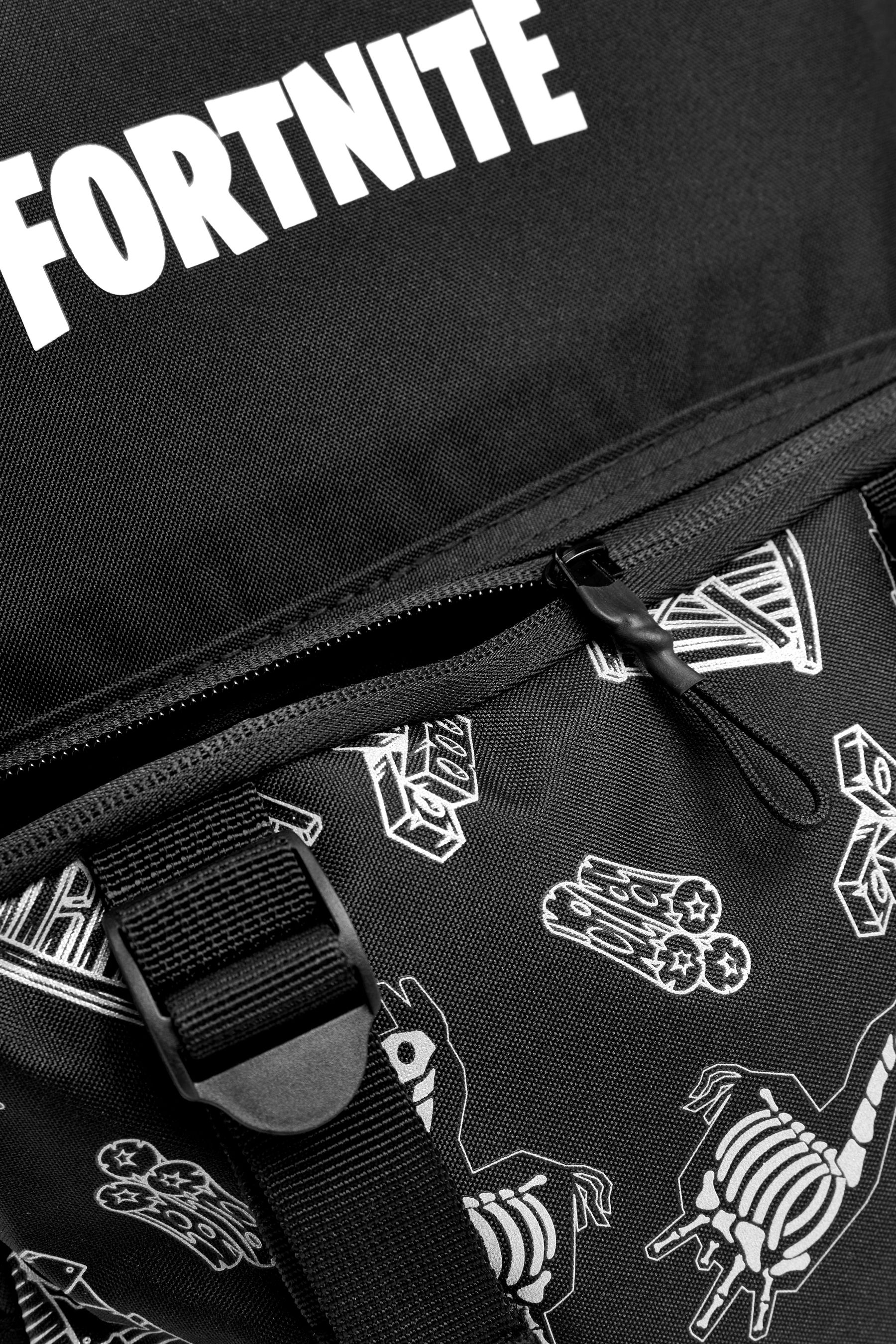 Buy Fortnite Black Backpack from Next Lithuania