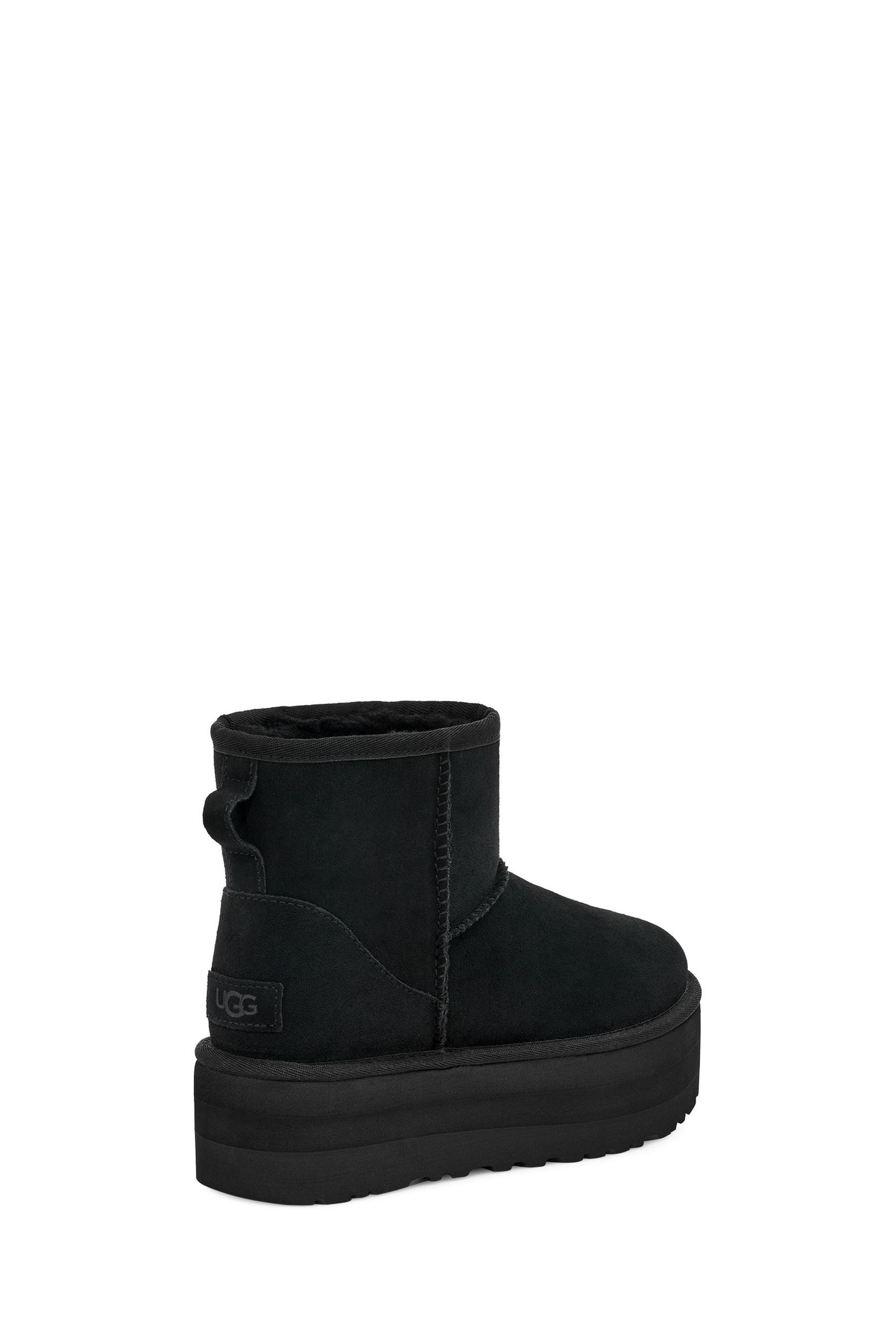 Buy UGG Black Classic Mini Platform Boots from the Next UK online shop