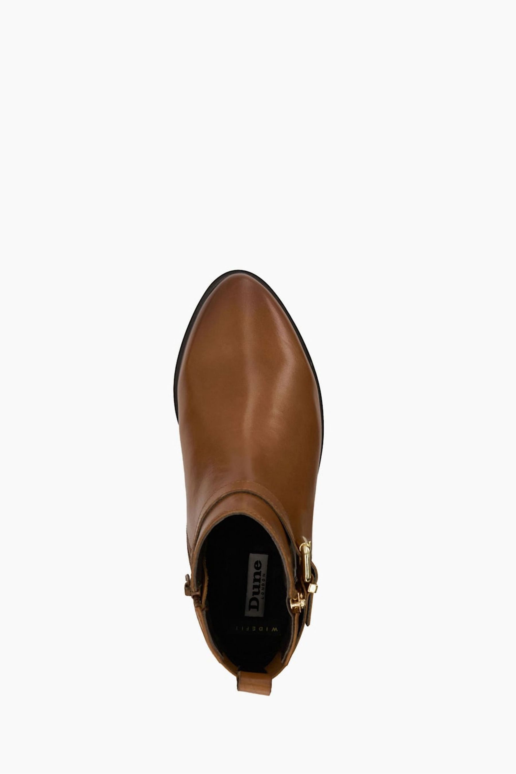 Dune wide fit ankle boots on sale
