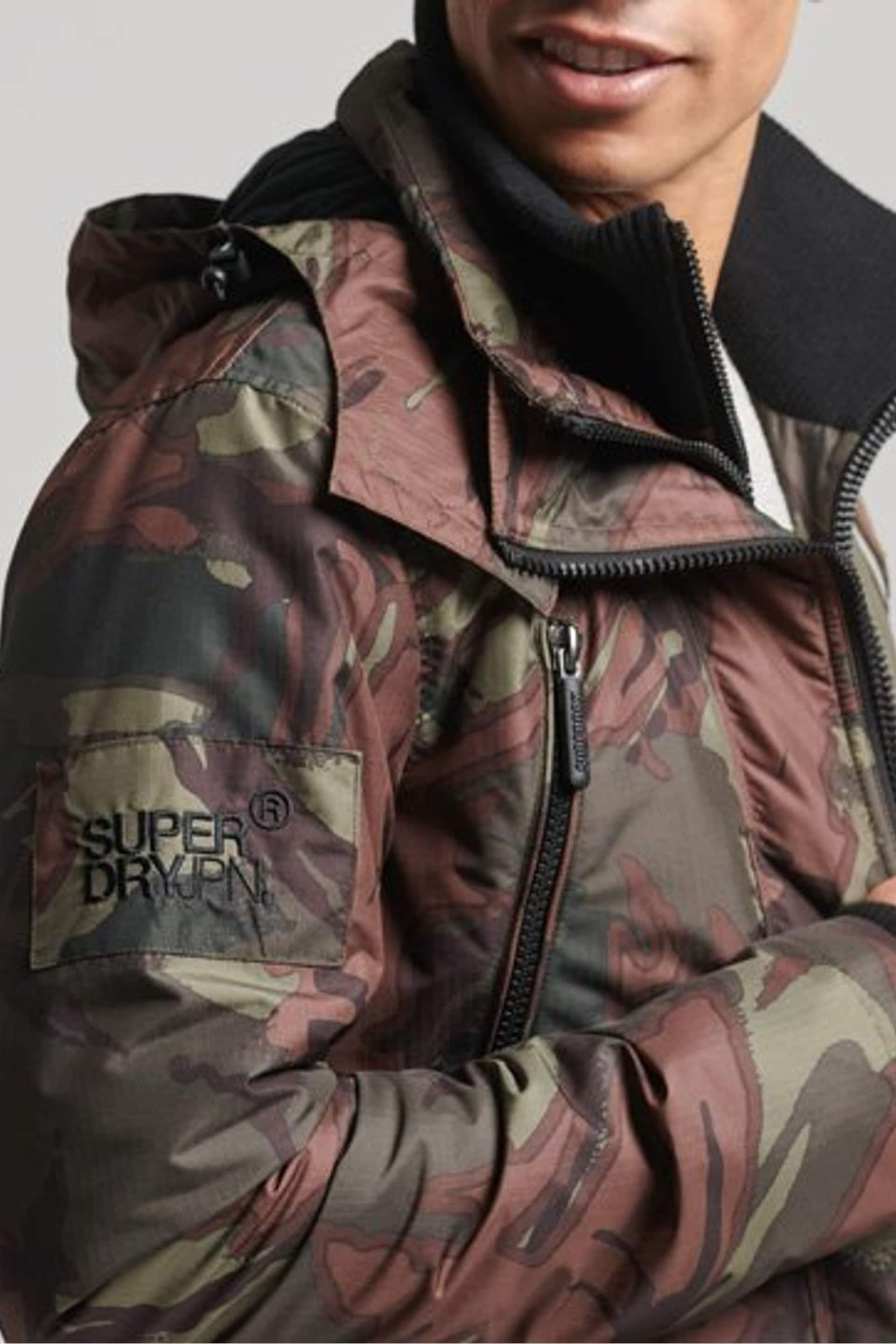 Superdry Green crome Mountain SD Windcheater Jacket - Image 6 of 8