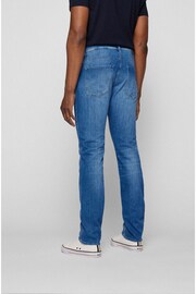 BOSS Light Blue Delaware Slim Fit Jeans - Image 2 of 5