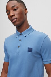BOSS Light Blue Passenger Polo Shirt - Image 4 of 5