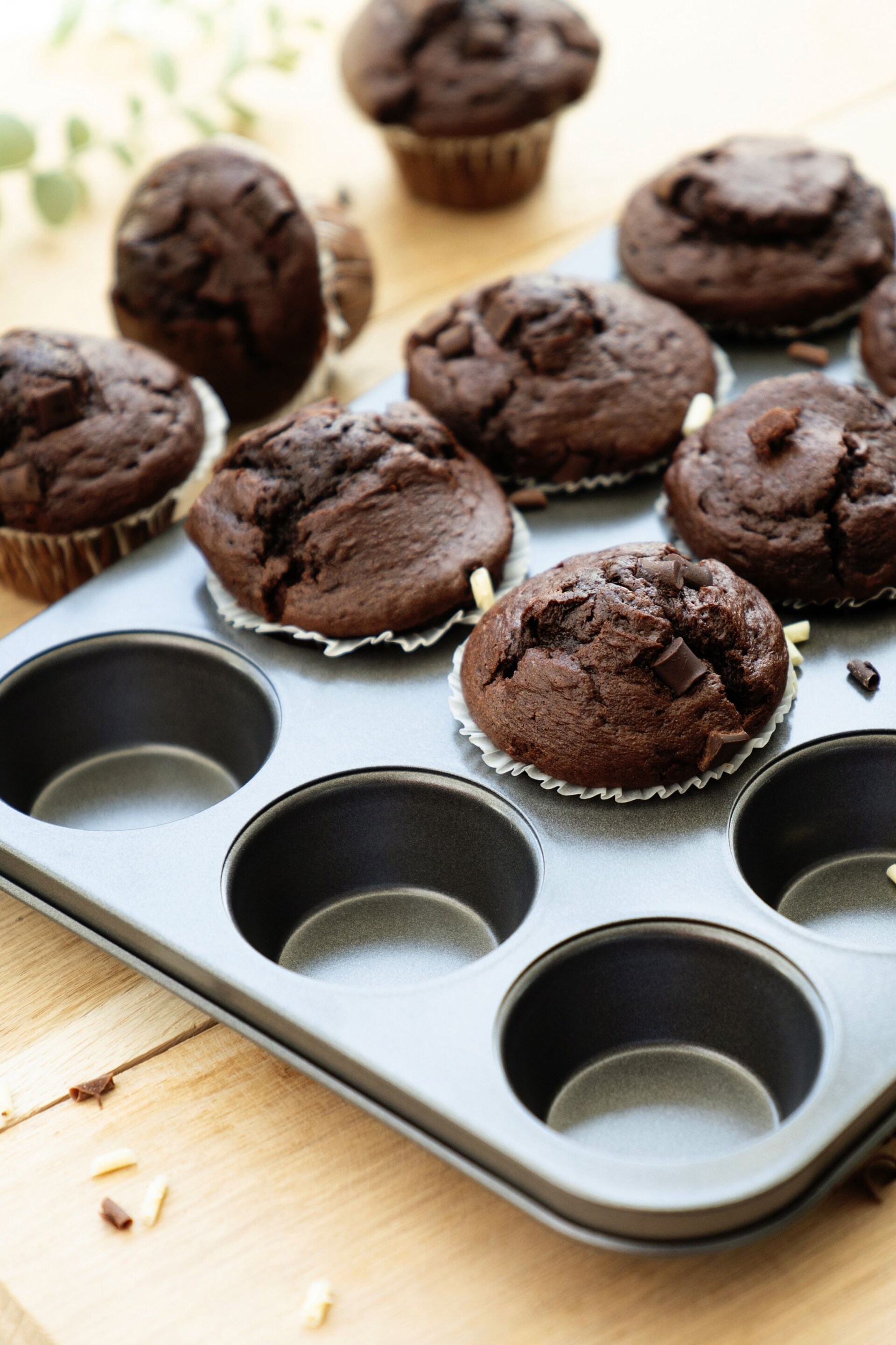 Luxe Grey 12 Cup Muffin Pan - Image 1 of 3