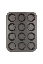 Luxe Grey 12 Cup Muffin Pan - Image 3 of 3