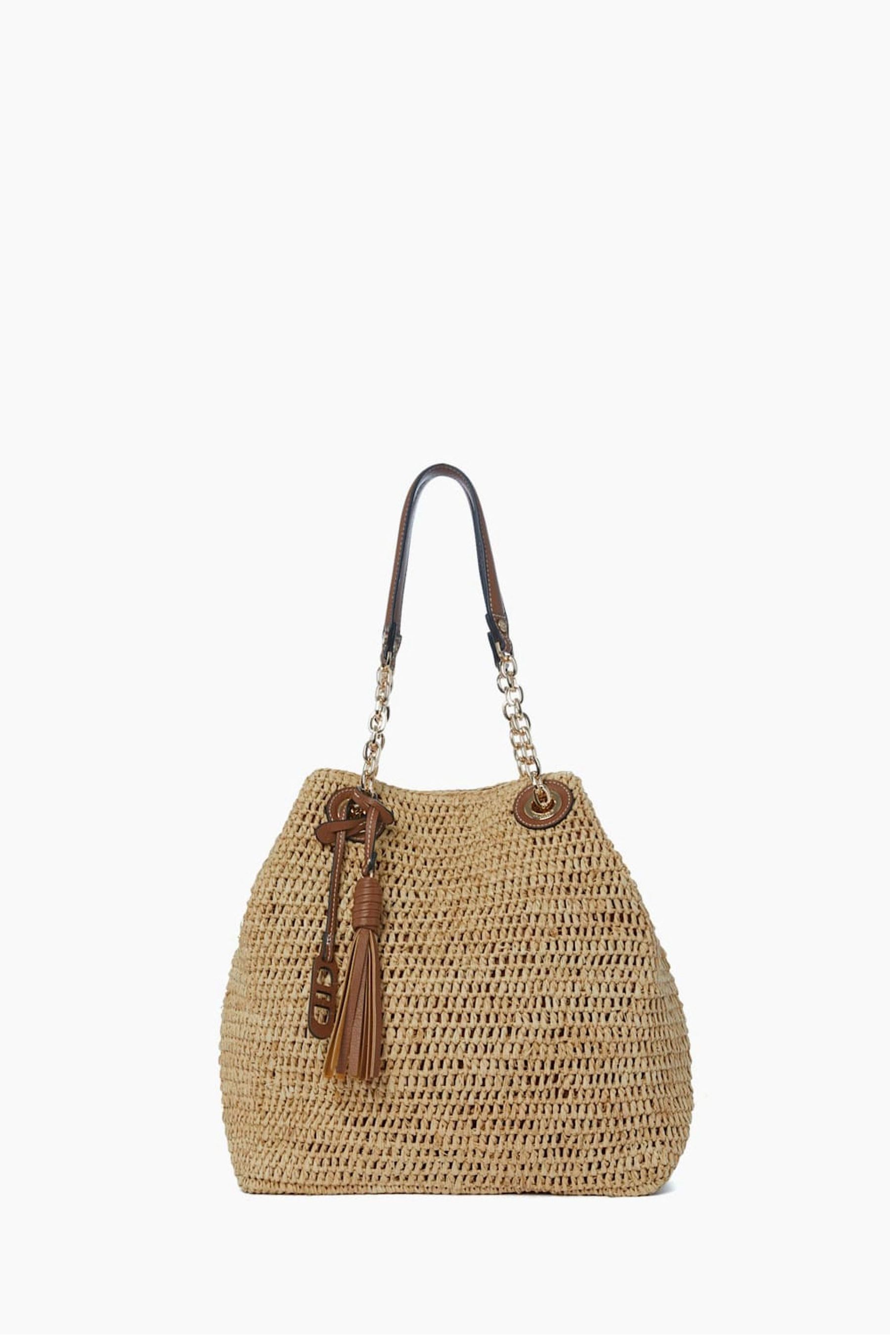 Buy Dune London Natural Destination Large Straw Shopper Bag from the Next UK online shop