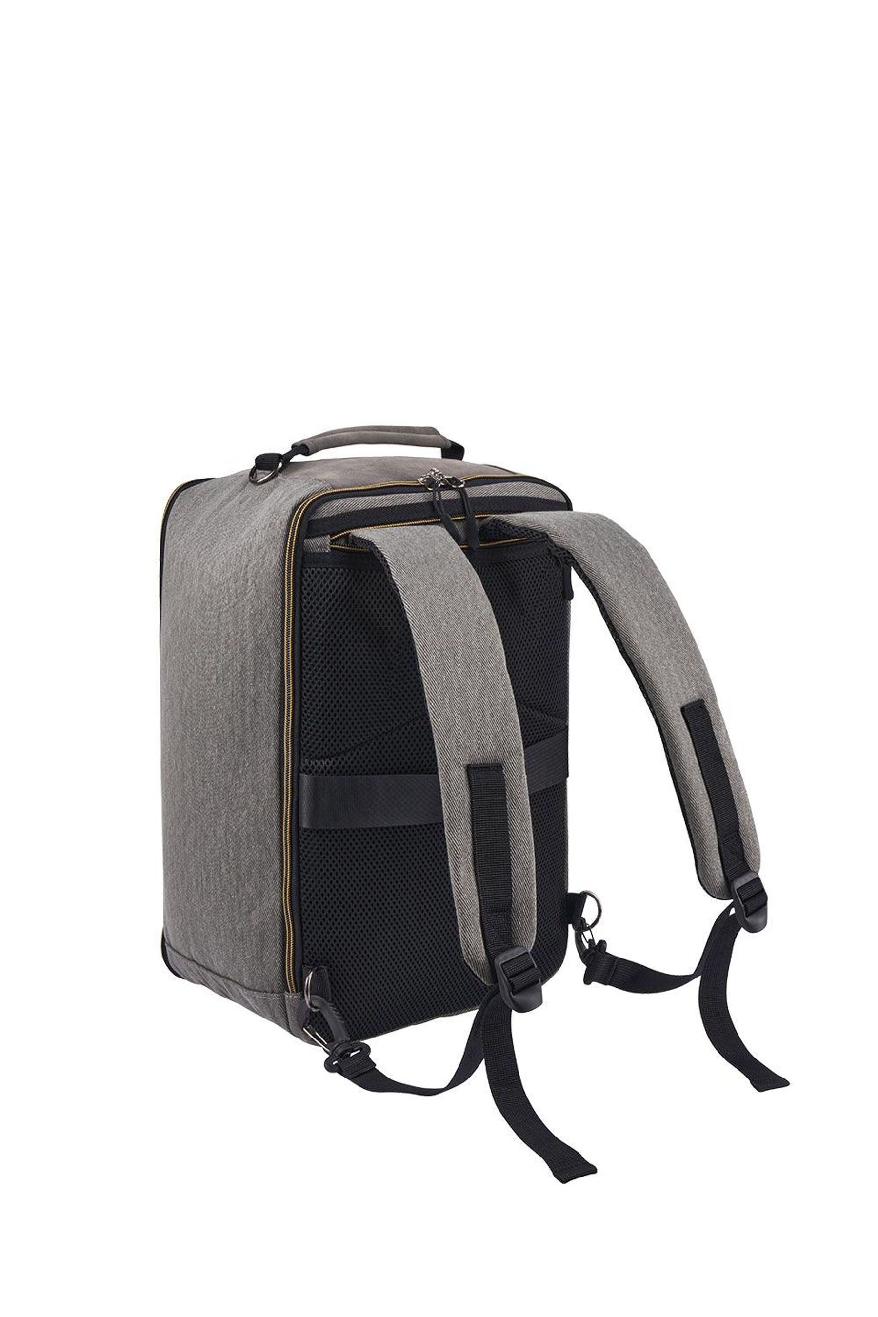 Buy Cabin Max Grey Manhattan Cabin Travel Bag 40x20x25 Shoulder Bag and ...