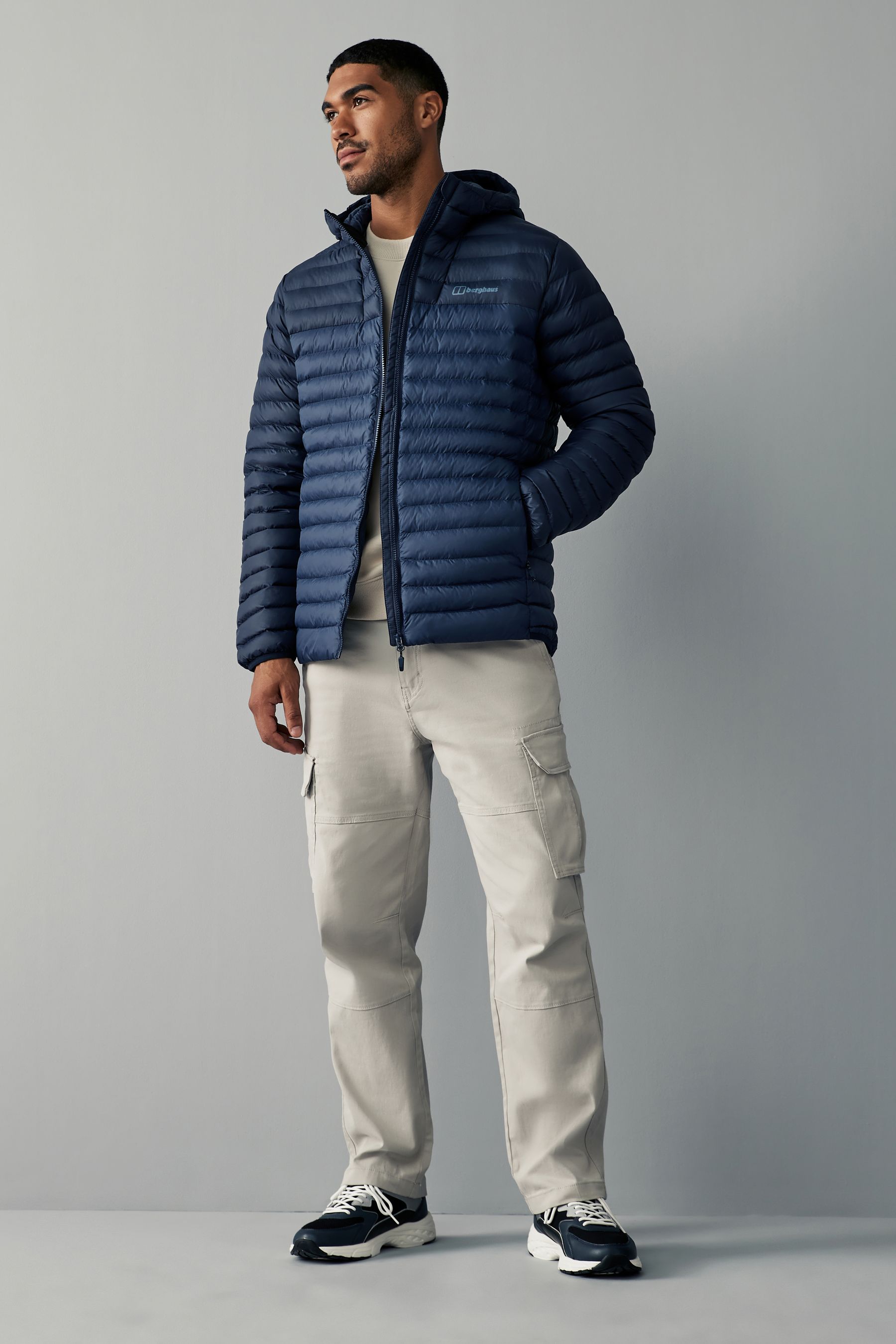 Berghaus blue puffer jacket clearance