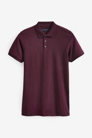 French Connection Bordeaux Polo Shirt - Image 5 of 8
