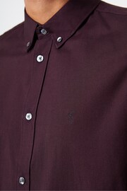 French Connection Bordeaux Polo Shirt - Image 7 of 8