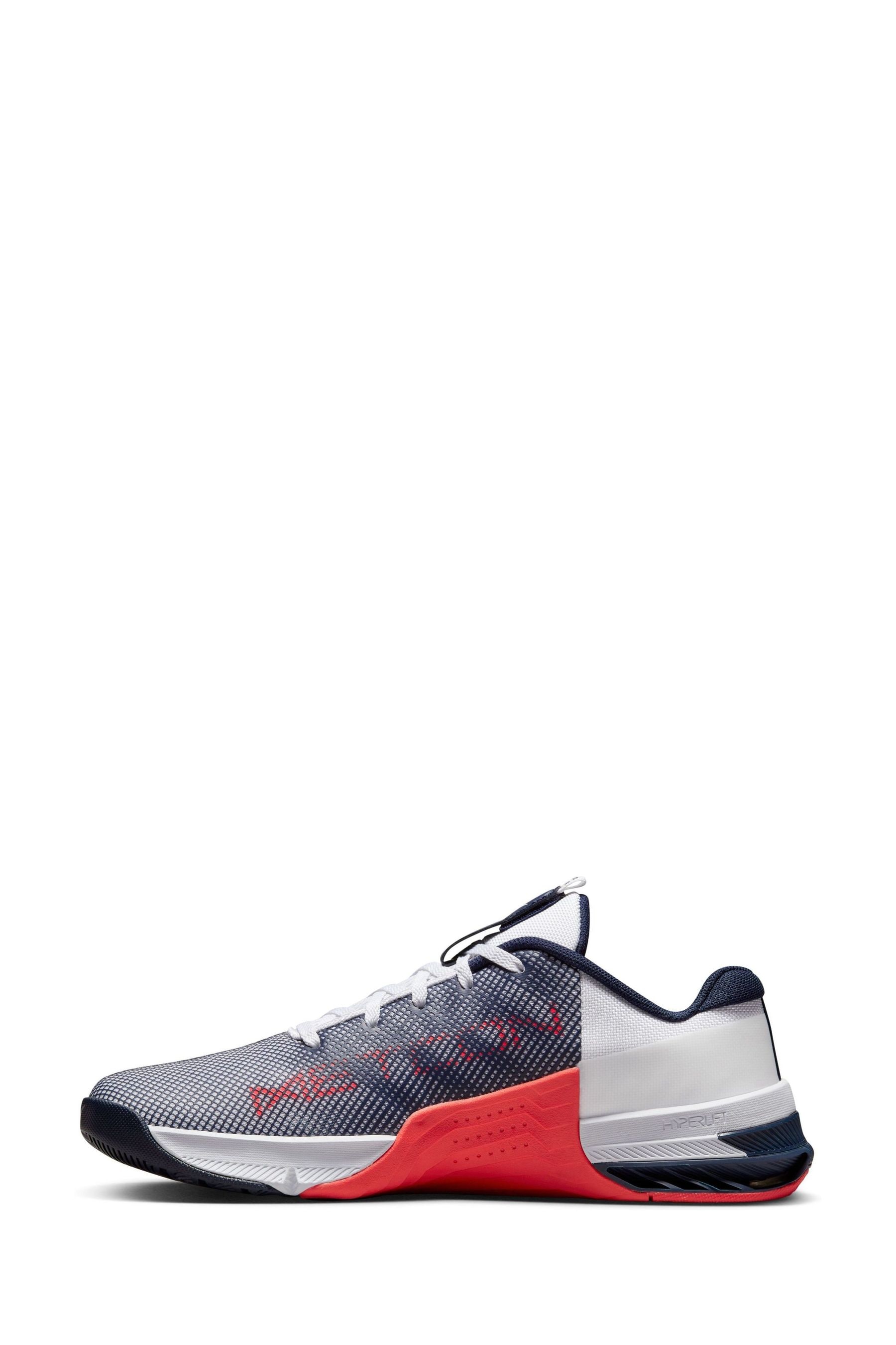 Buy Nike Red White Metcon 8 Training Trainers from Next Luxembourg