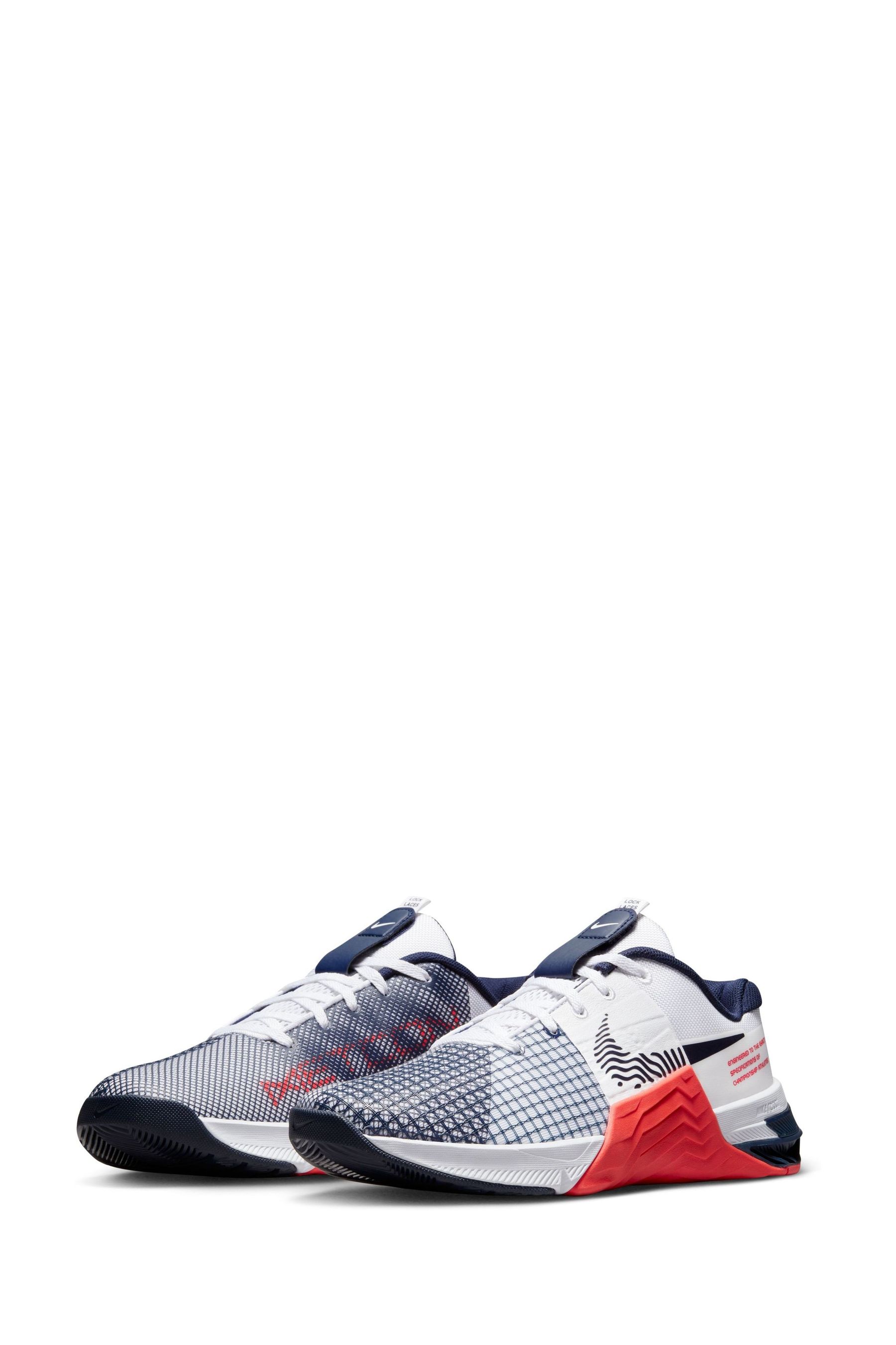 Red white and blue nike metcon store