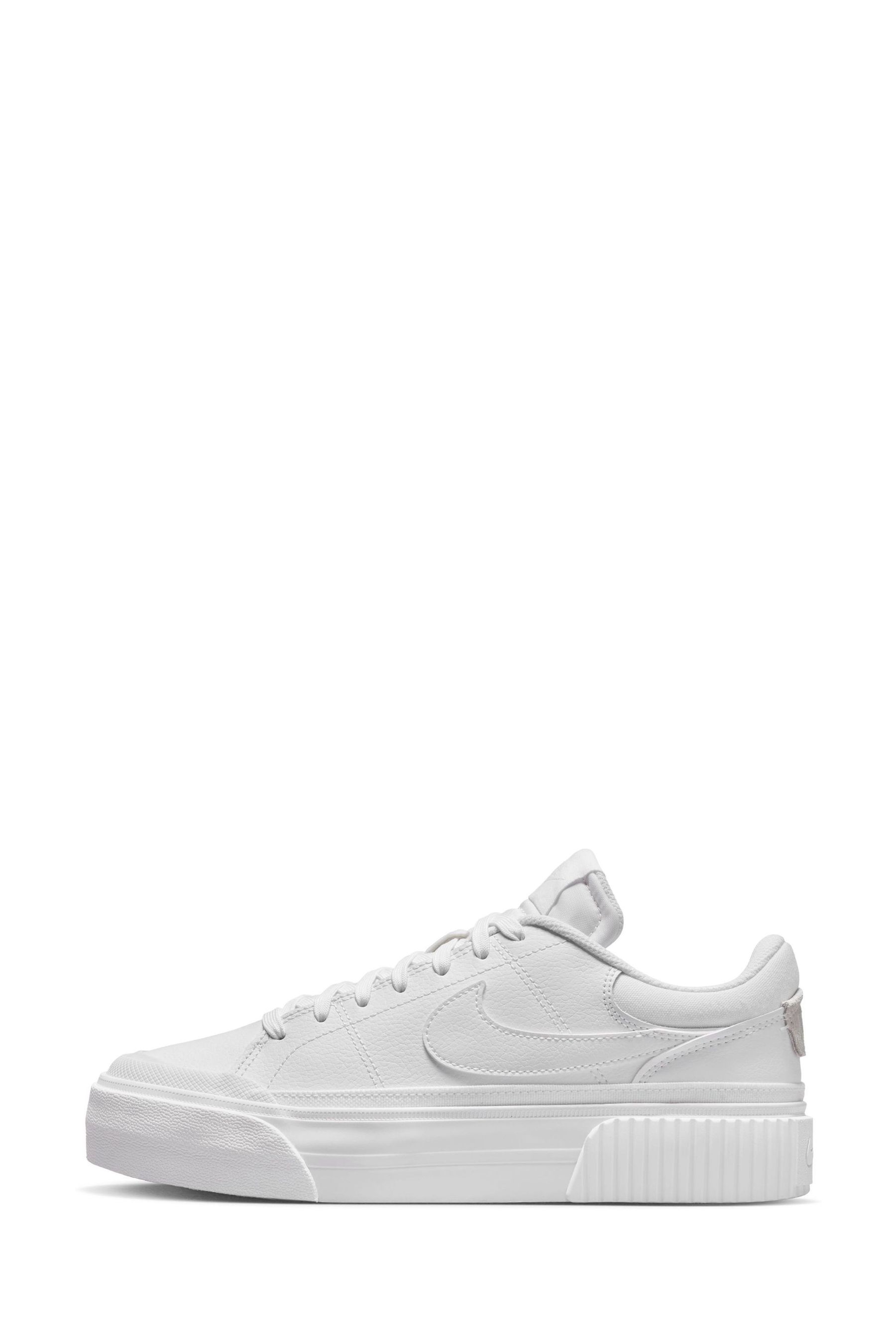 Buy Nike White Court Legacy Lift Platform Trainers from the Next UK online shop