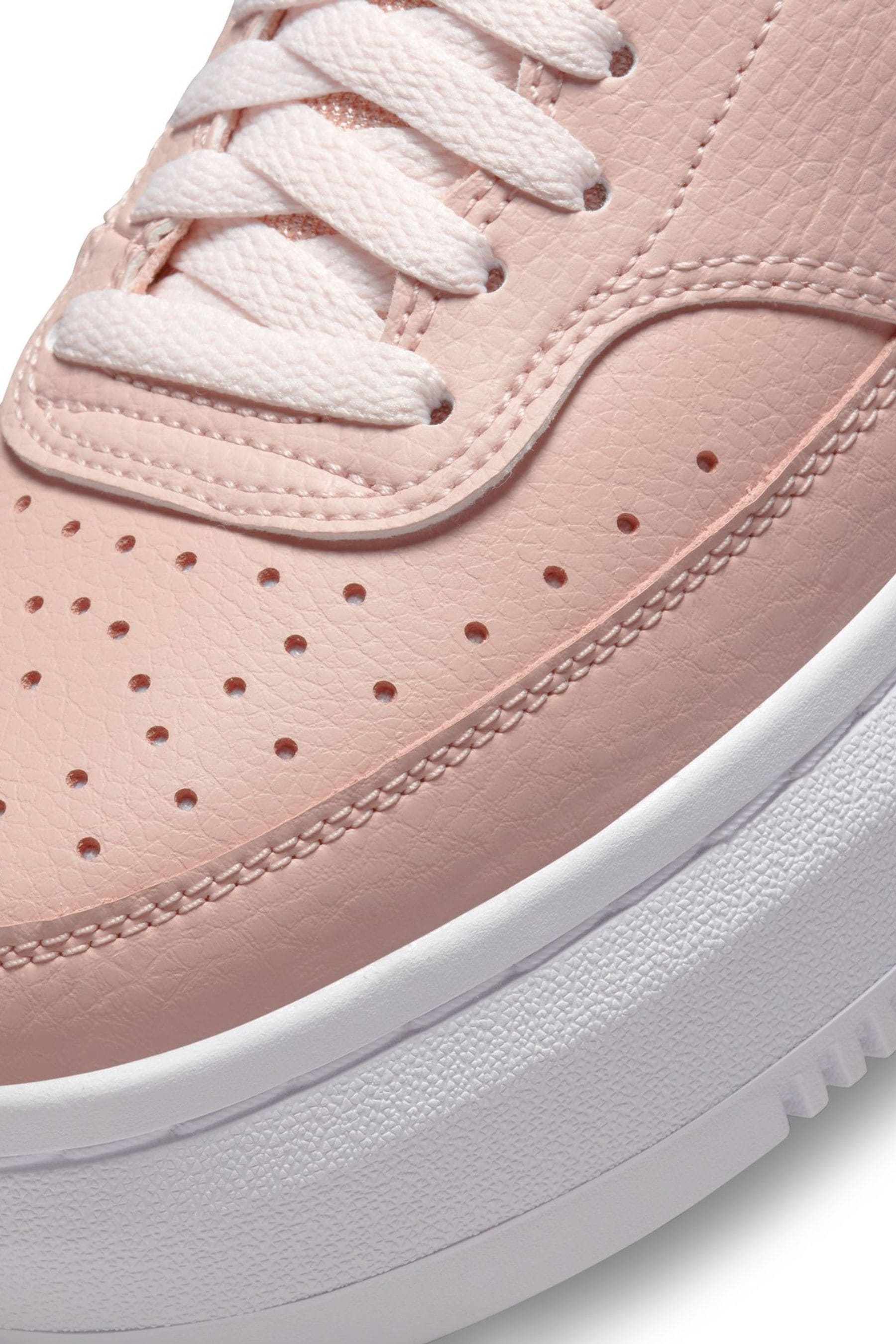 Buy Nike Pink Court Vision Alta Platform Trainers from the Next UK online shop