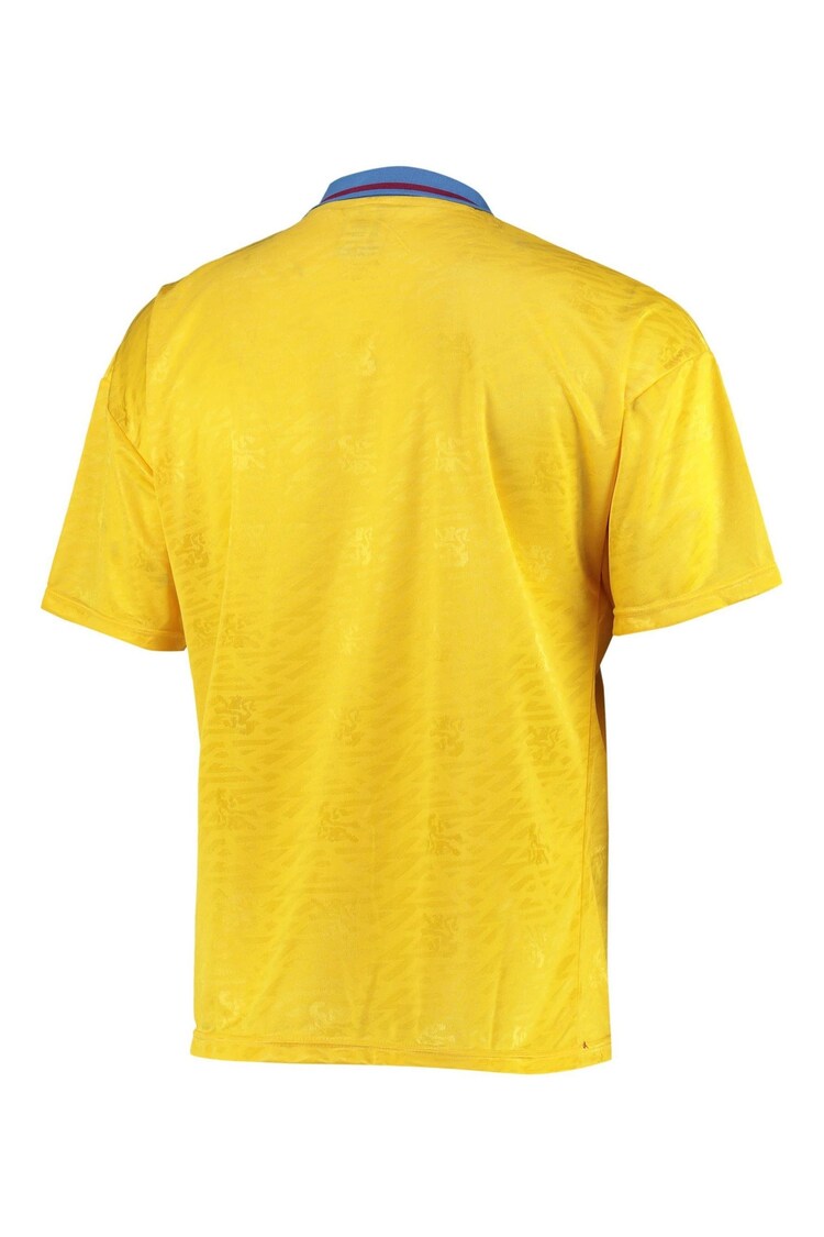 Fanatics Yellow Aston Villa 1990 Third Shirt - Image 3 of 3