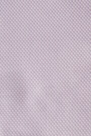 Lilac Purple Textured Silk Lapel Pin And Pocket Square Set - Image 3 of 3