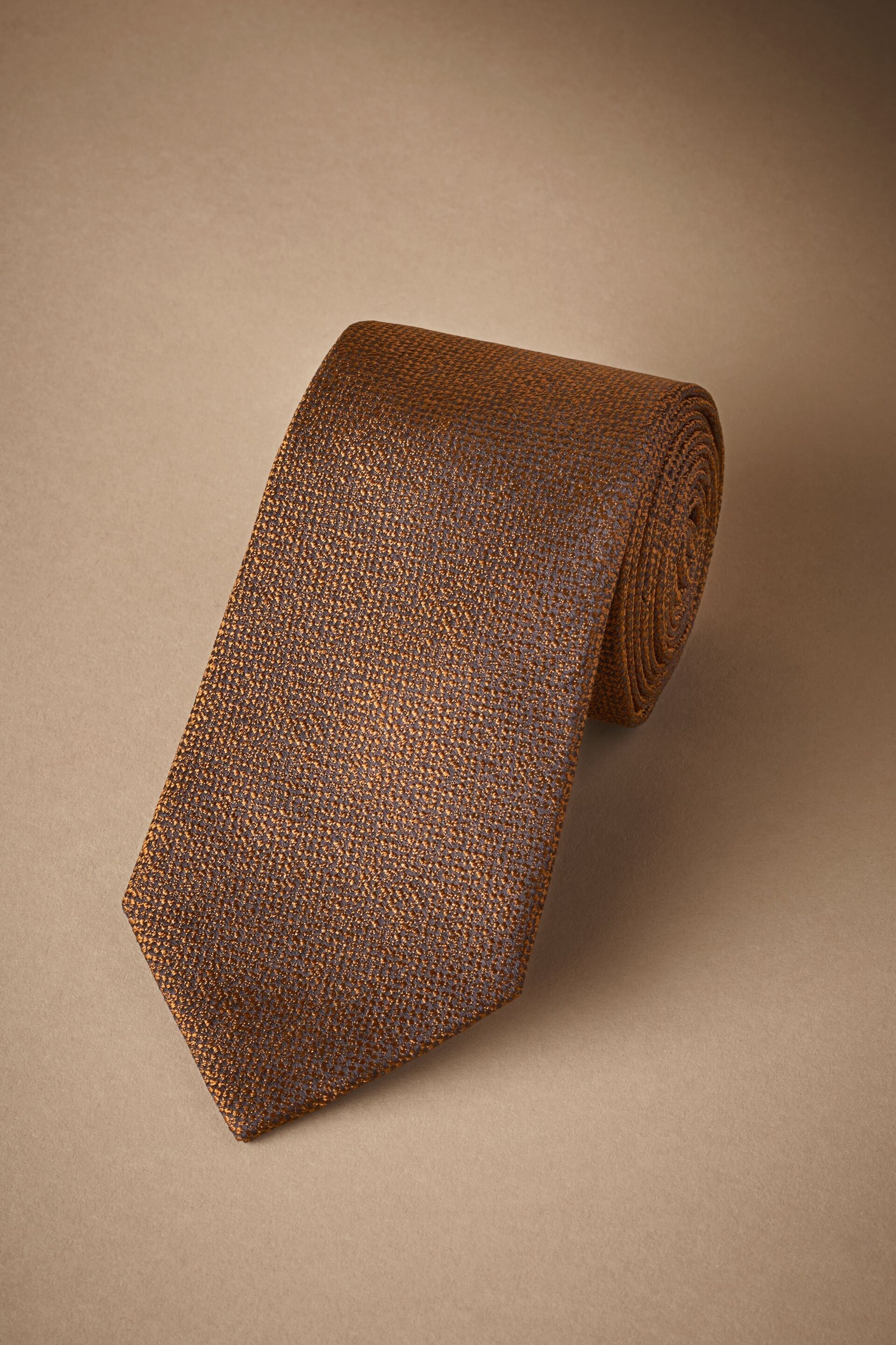 Bronze Brown Signature Made In Italy Tie - Image 1 of 3