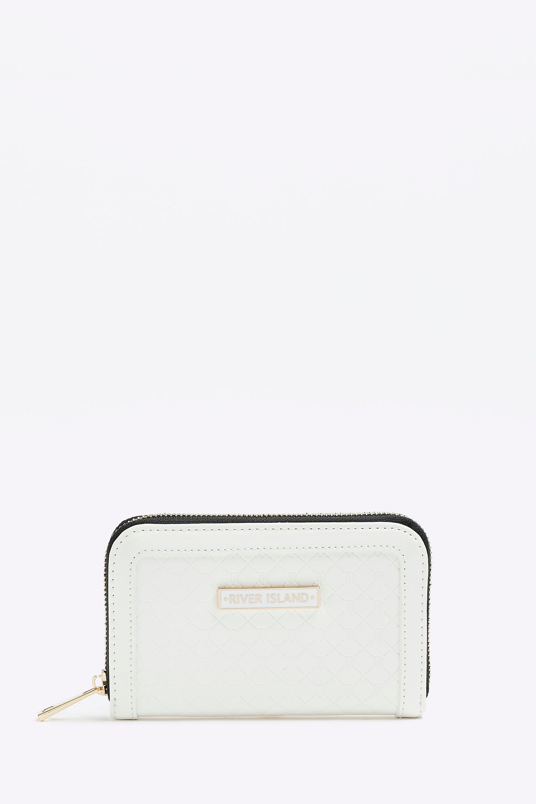 River island white purse clearance
