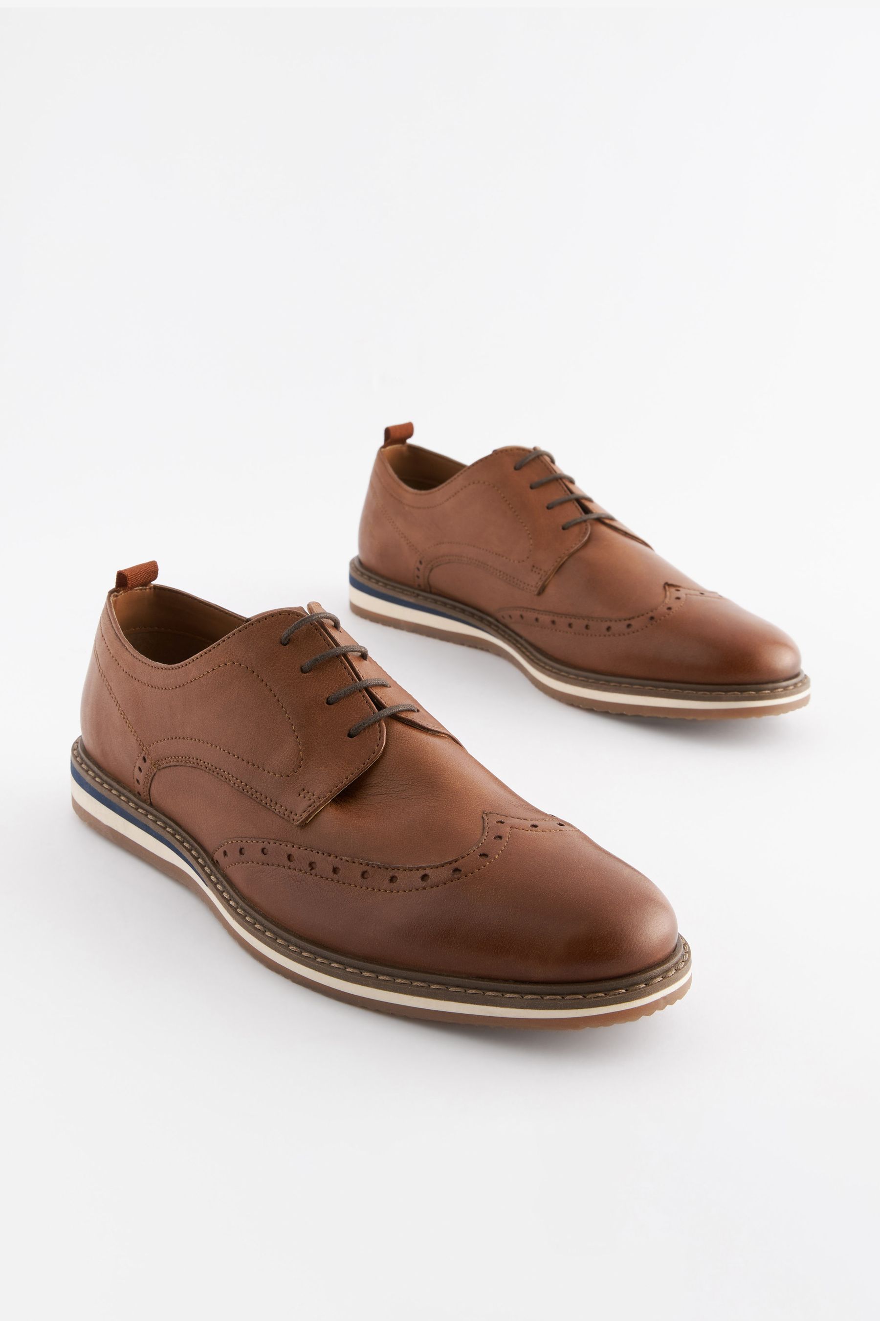 Wedge brogues sales