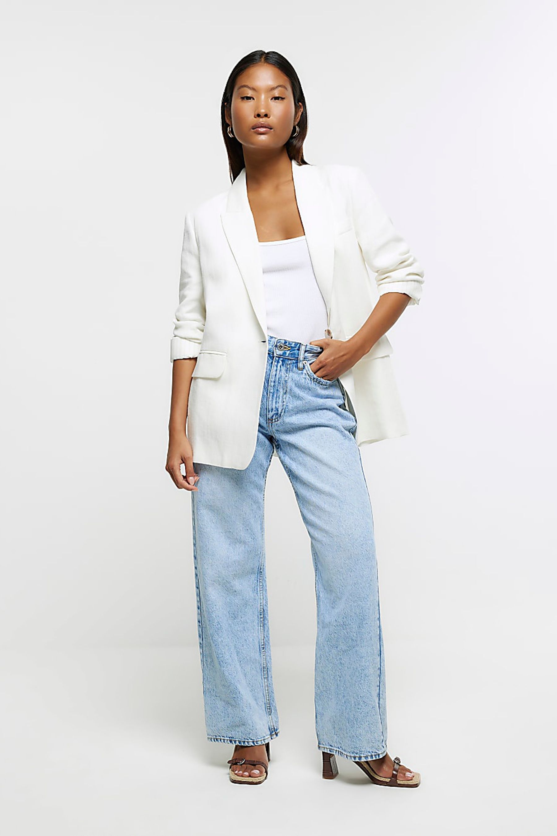 River island striped blazer new arrivals