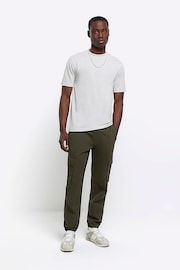 River Island Grey Slim Fit T-Shirt - Image 3 of 6