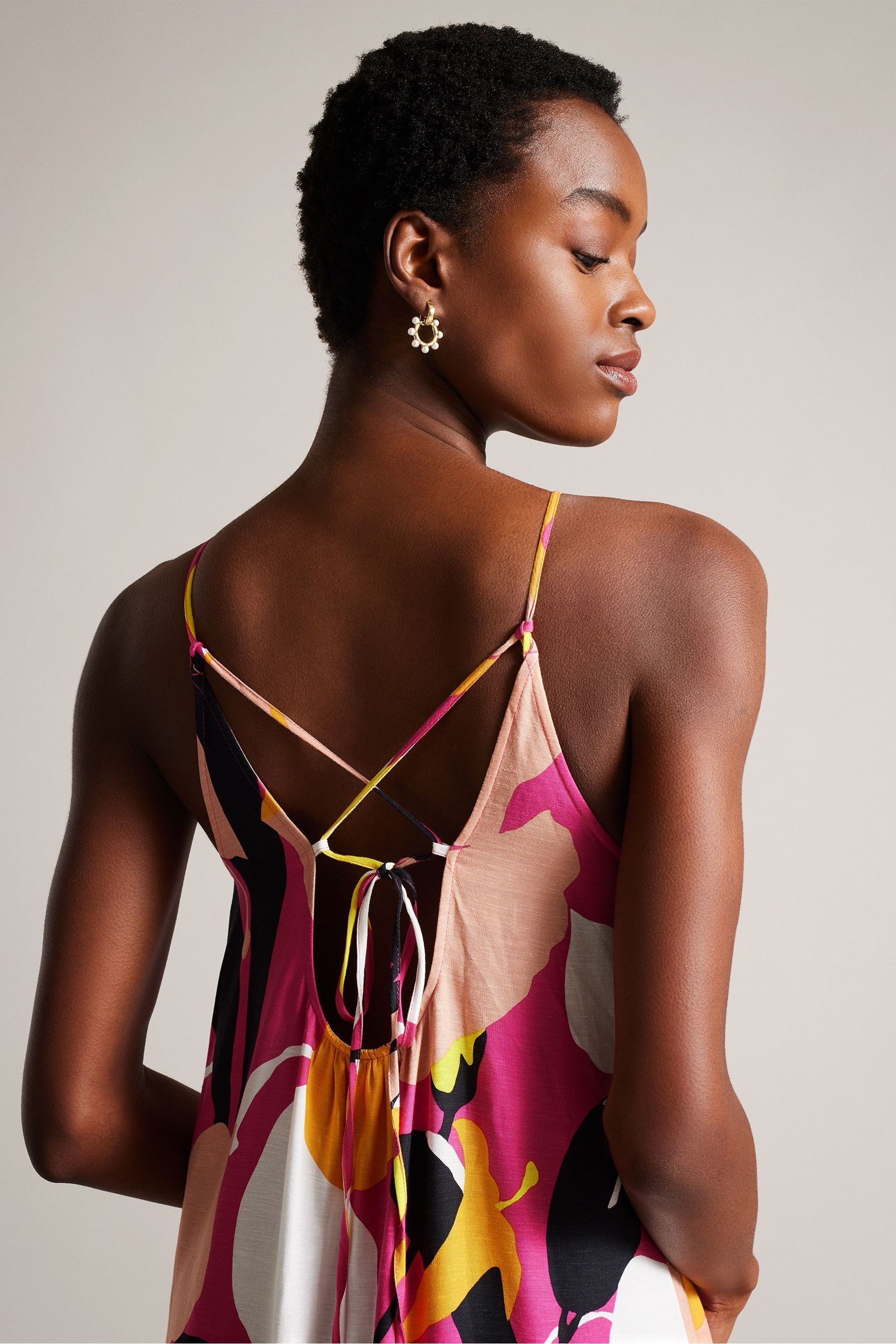 Ted baker yellow maxi dress shop