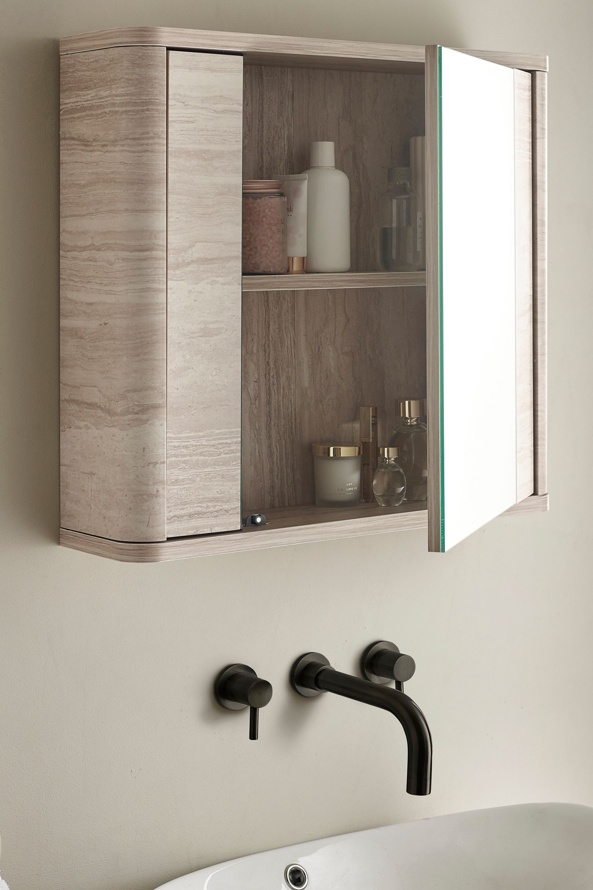 Light Natural Alina Mirror Cabinet - Image 3 of 7