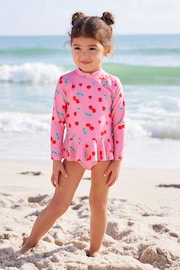 Pink Cherry Sunsafe Swim 2 Piece Set (3mths-7yrs) - Image 3 of 9