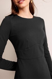 Boden Black Nadia Jersey Midi Dress - Image 4 of 5