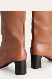 Boden Brown Erica Knee High Leather Boots - Image 3 of 5
