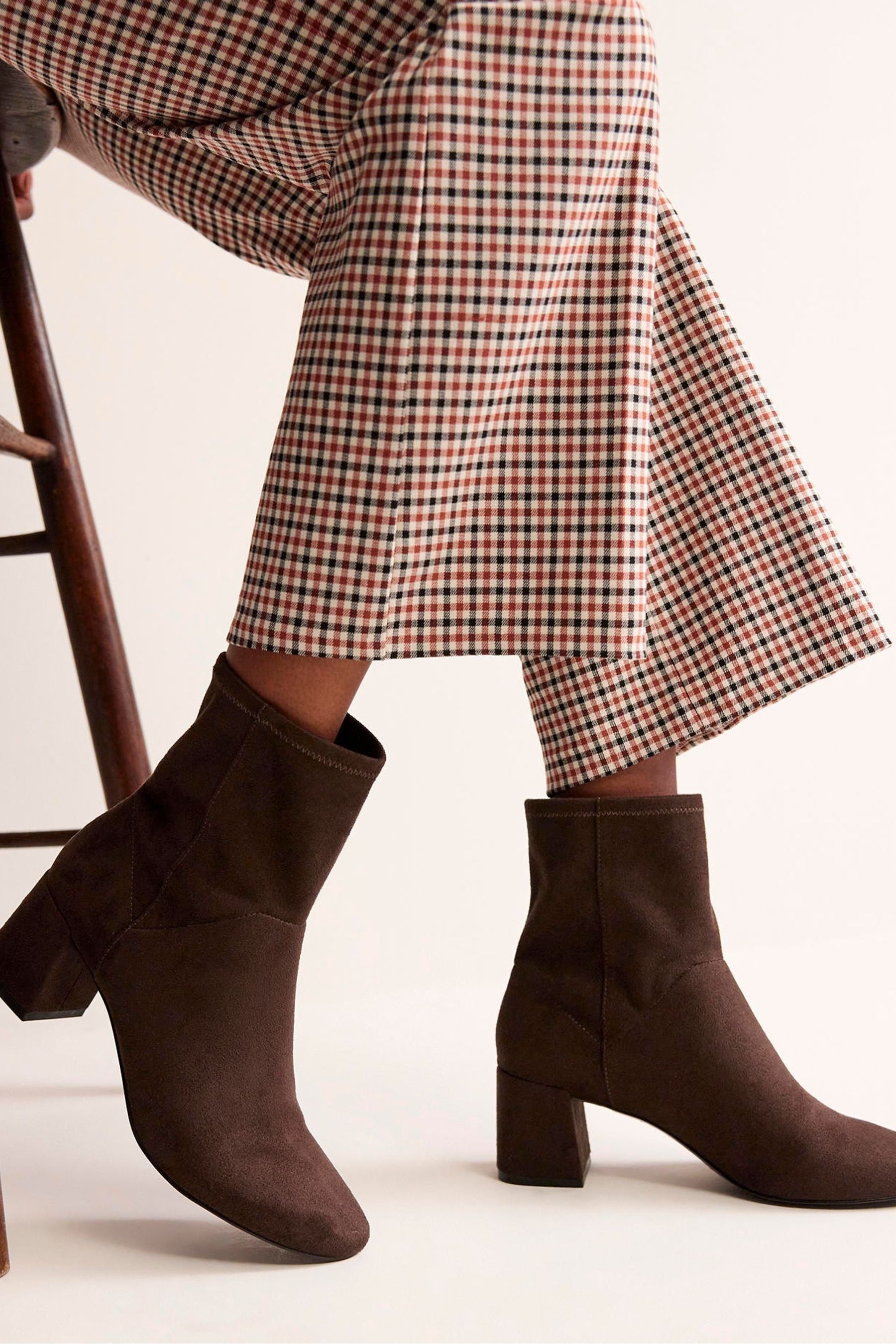 Next tartan ankle boots new arrivals