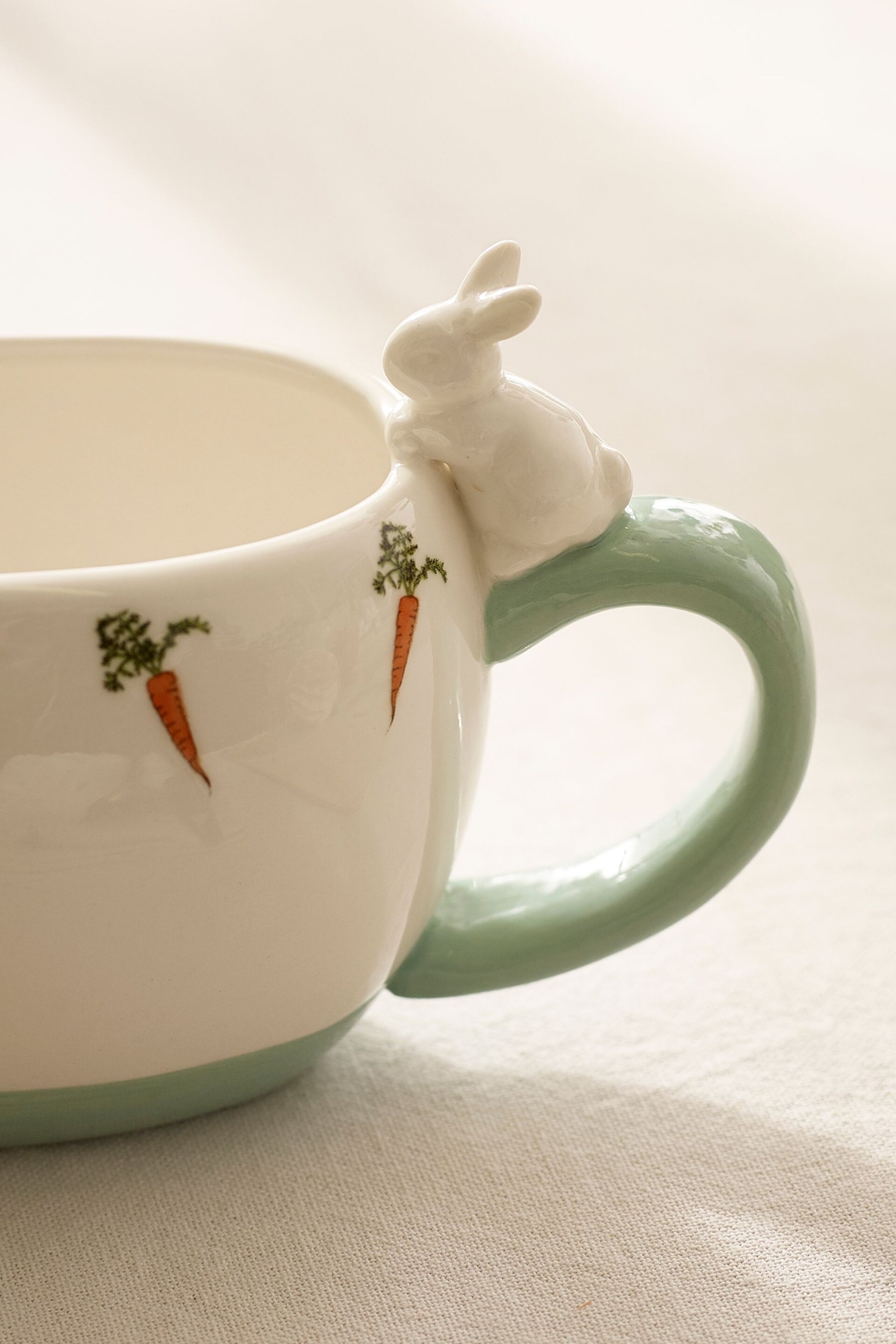 White Bunny Gravy Boat - Image 4 of 5