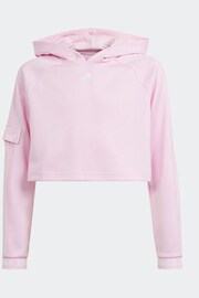 adidas Pink Hoodie - Image 1 of 5