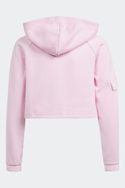 adidas Pink Hoodie - Image 2 of 5