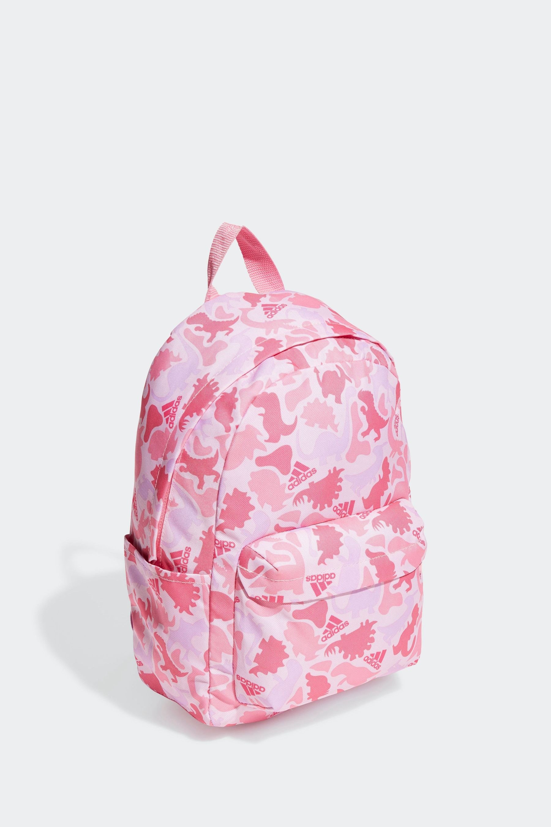 Adidas originals pink print backpack discount