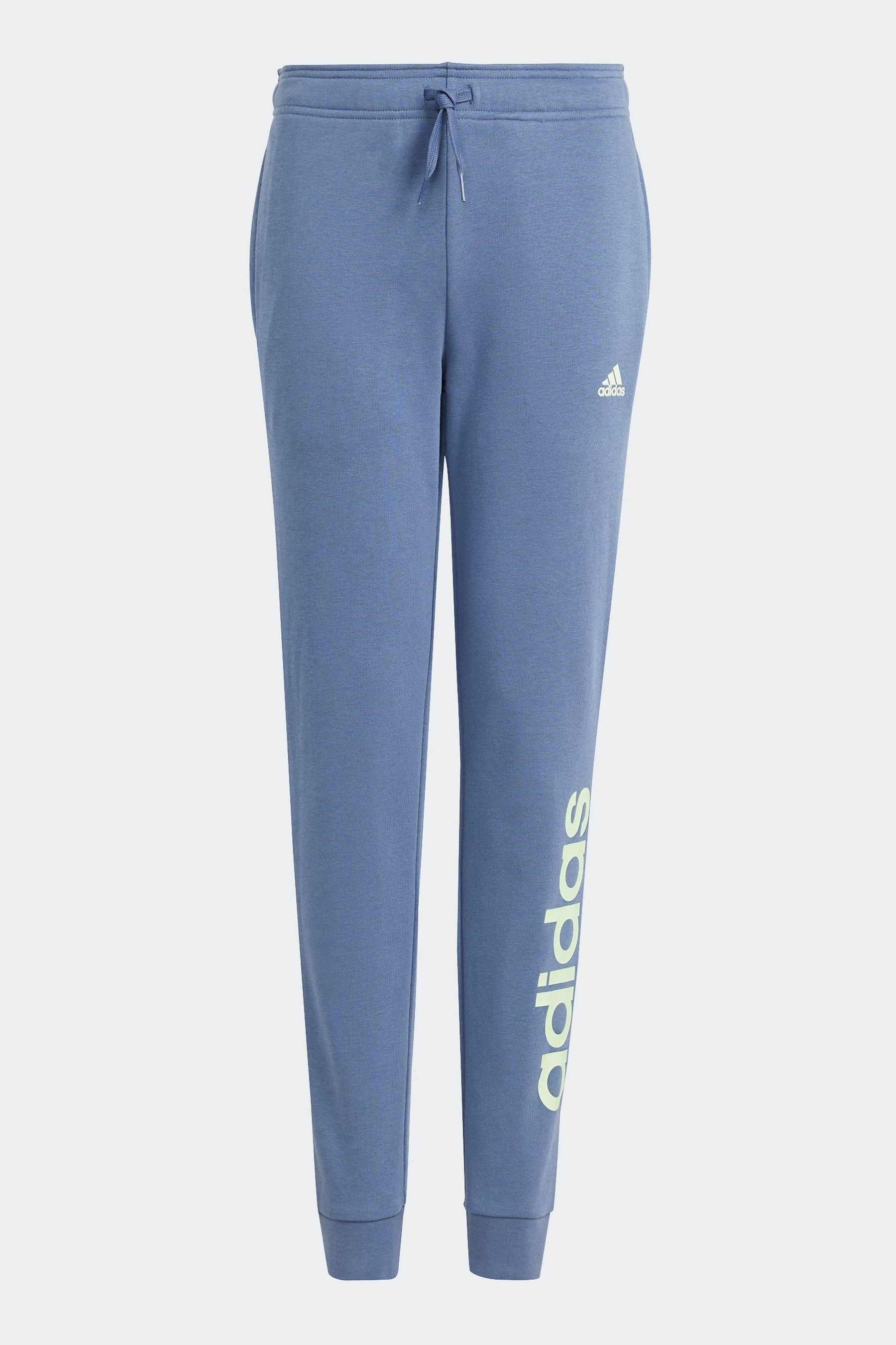 Buy adidas Blue Sportswear Essentials Linear Logo Joggers from Next Oman