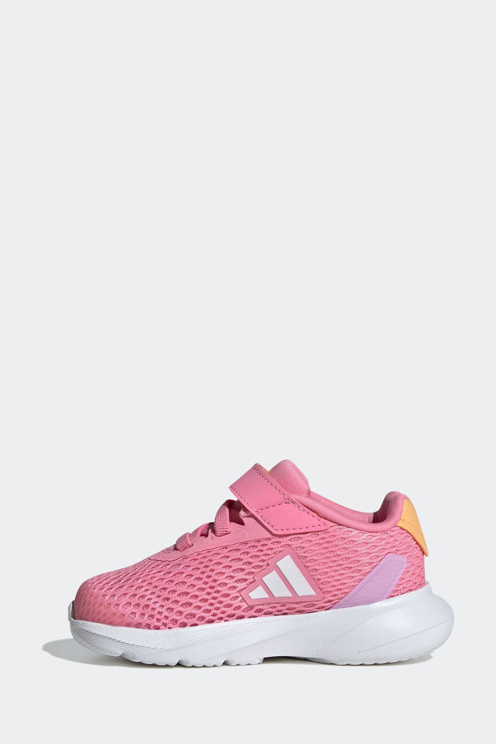 adidas Pink Duramo Trainers - Image 2 of 8