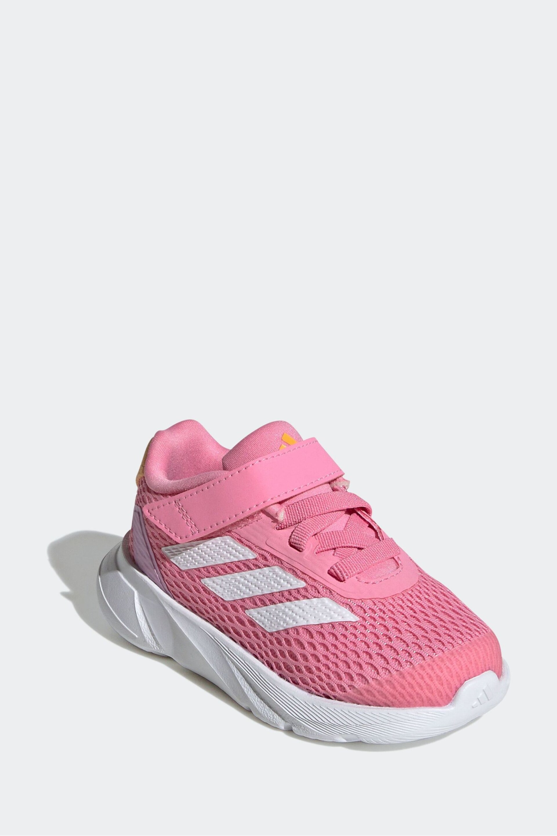adidas Pink Duramo Trainers - Image 4 of 8