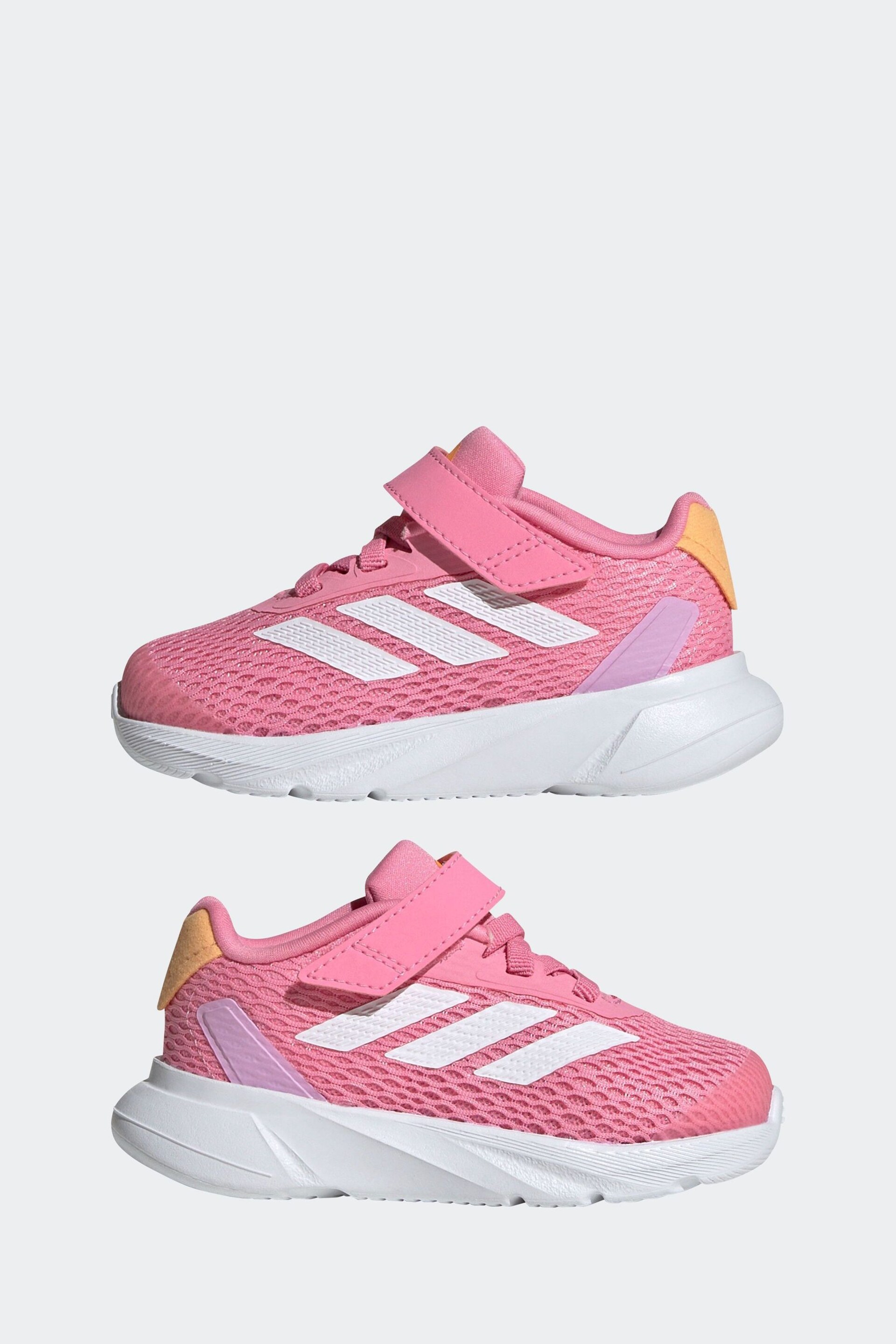 adidas Pink Duramo Trainers - Image 5 of 8