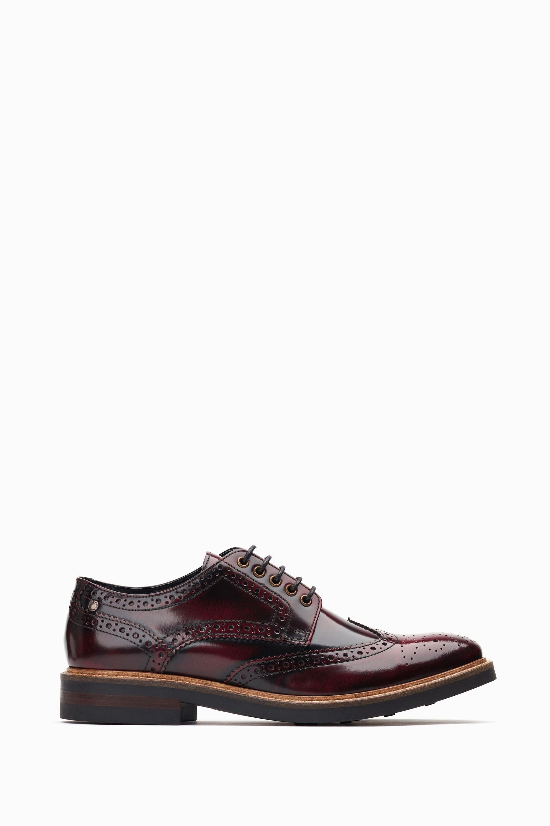 Buy Base London Woburn Lace Up Brogue Shoes from the Next UK online shop