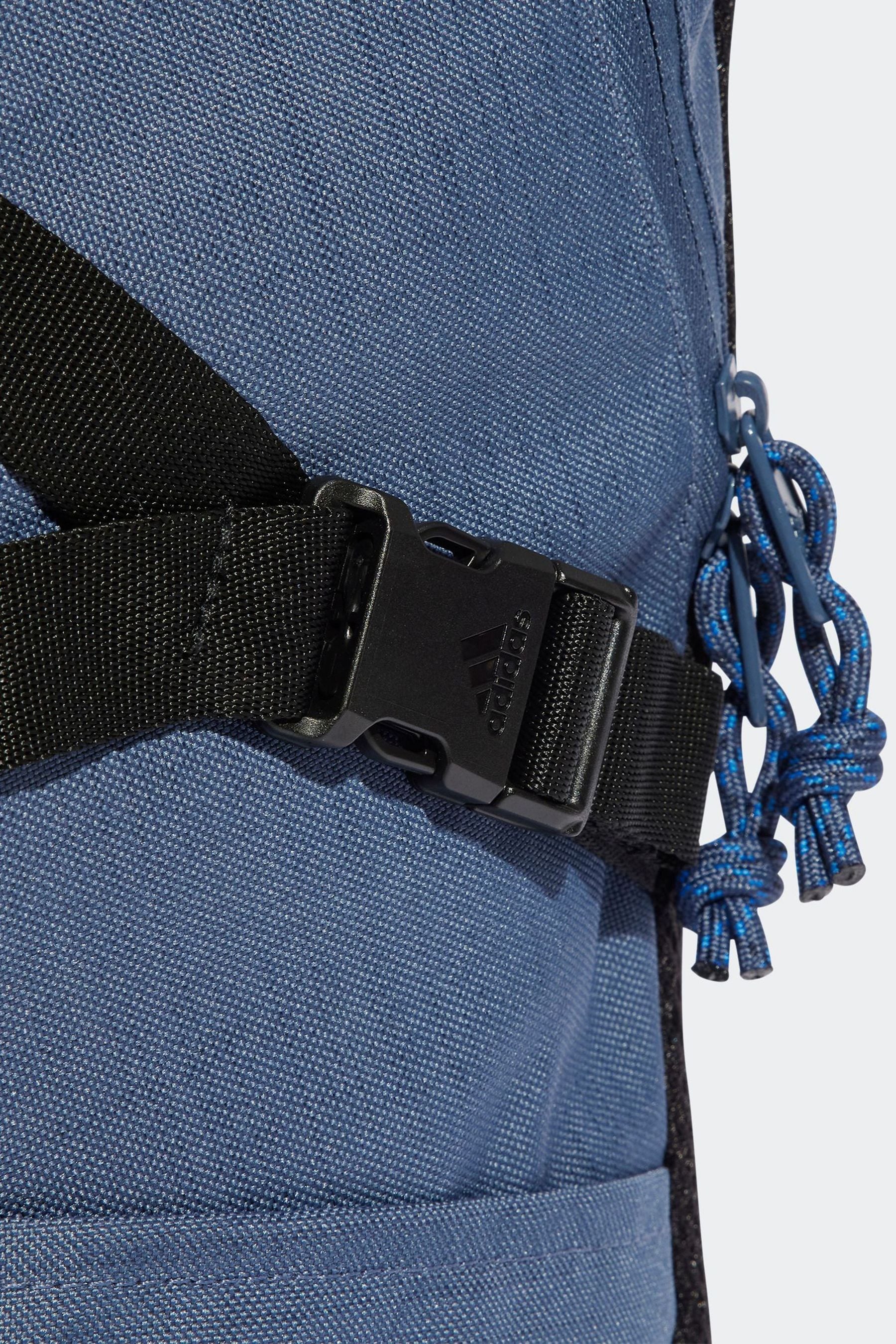 Adidas buckle backpack top