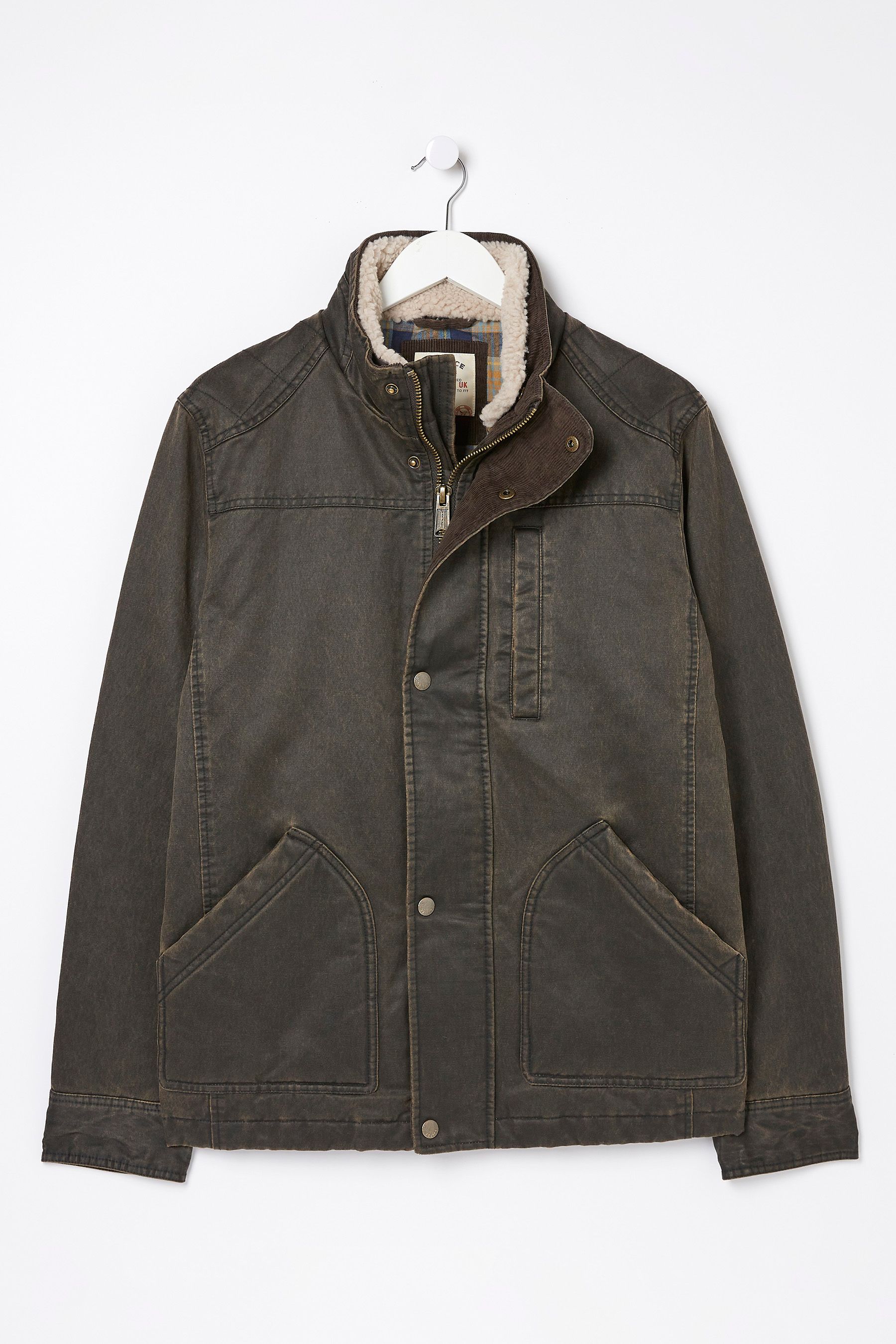 Fat face waxed broadsands jacket 2025