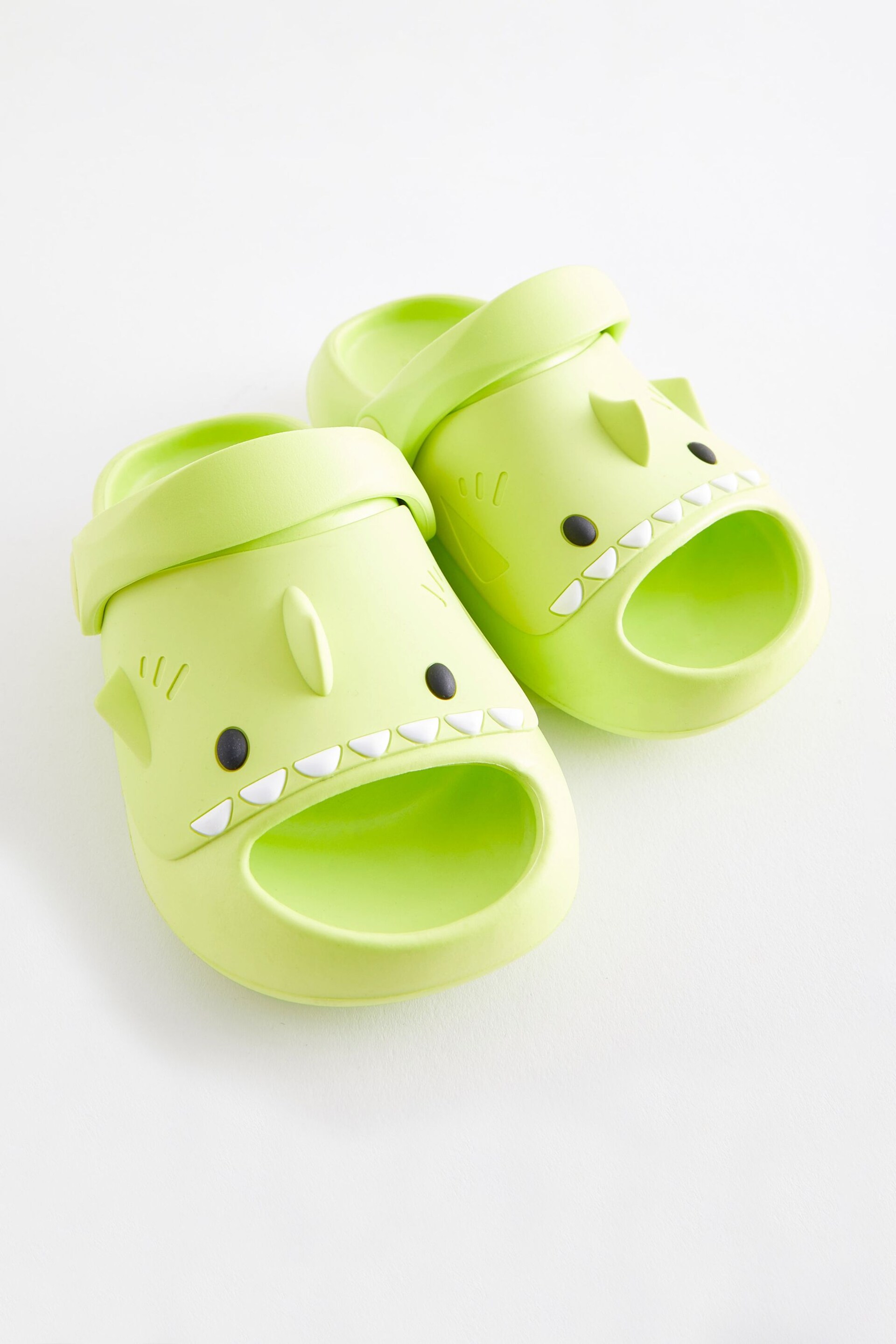 Lime Green Shark Character Sliders - Image 3 of 5