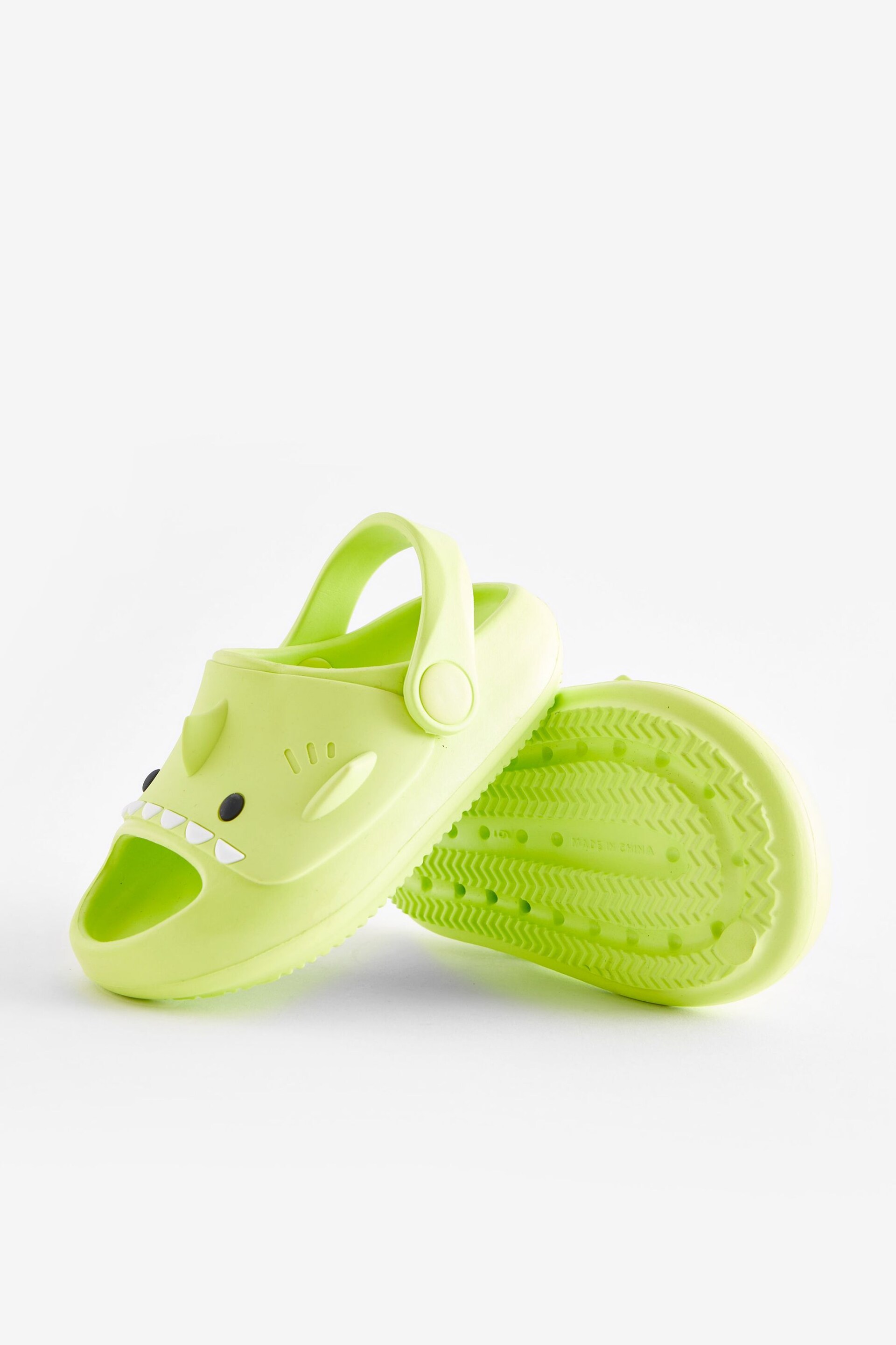 Lime Green Shark Character Sliders - Image 4 of 5