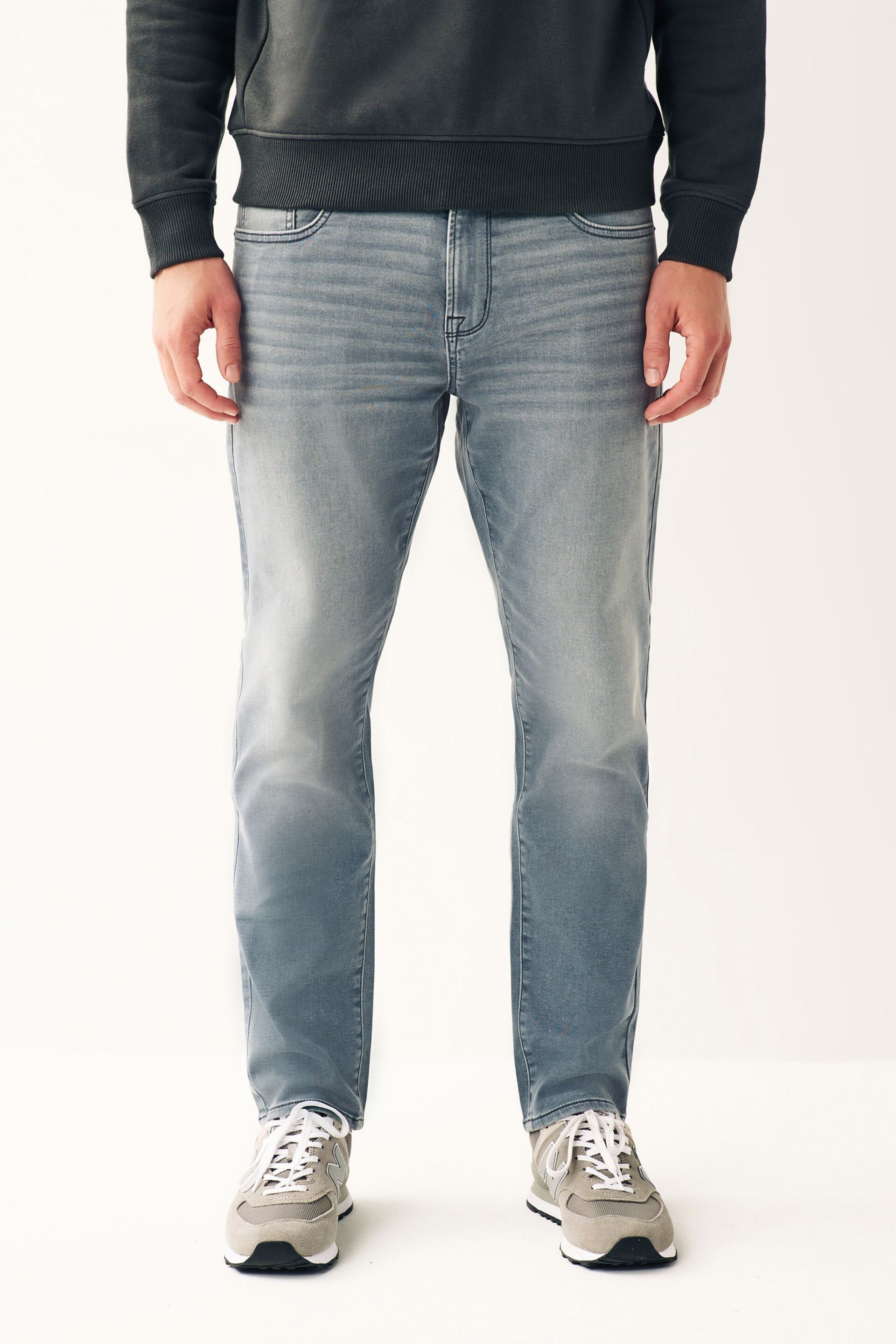 Blue Light Slim Fit Comfort Stretch Jeans - Image 1 of 11