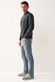 Blue Light Slim Fit Comfort Stretch Jeans - Image 5 of 10